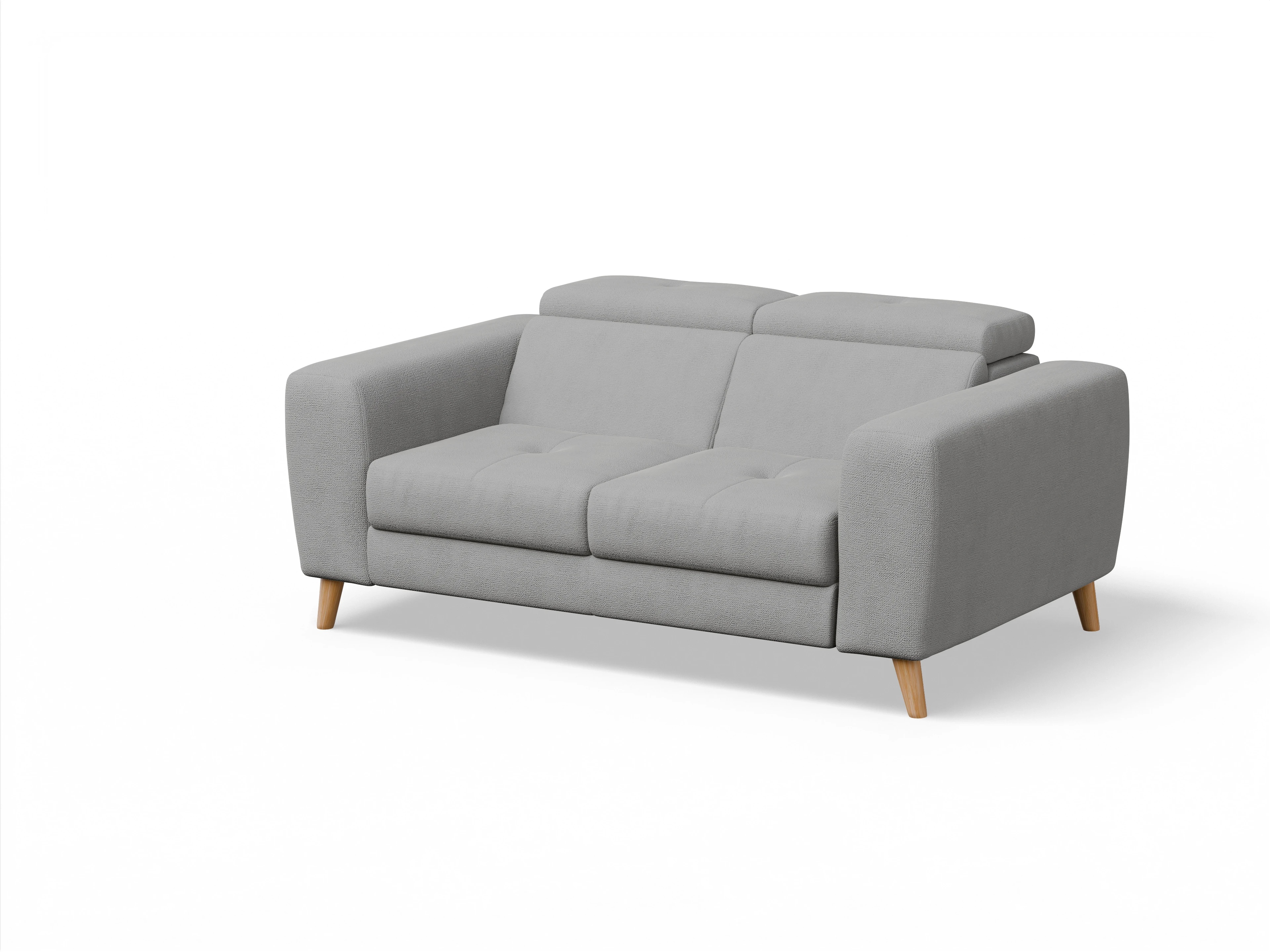 Ansicht des Produktes Capua 2-Sitzer Sofa in Stoff Grau