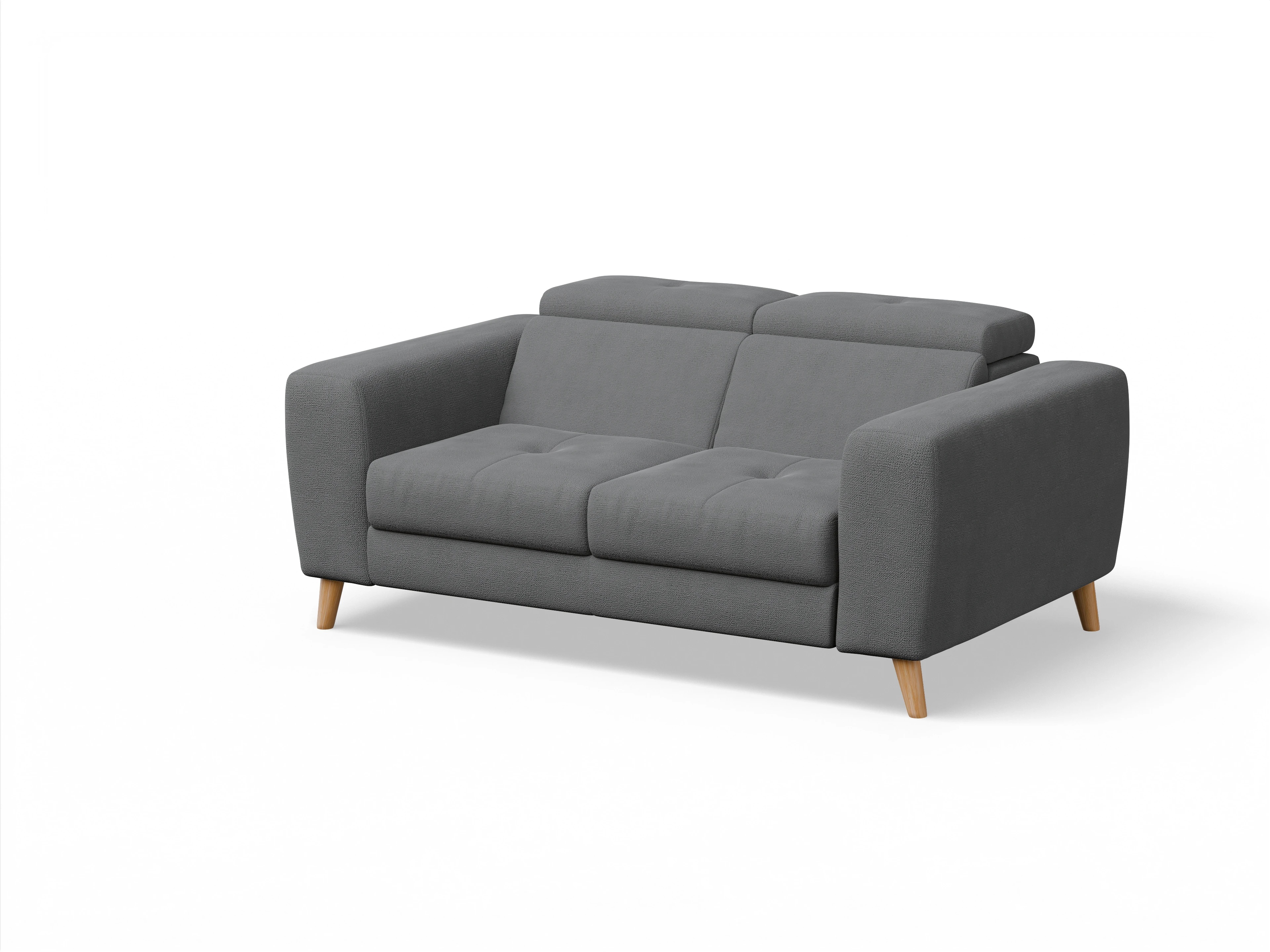 Ansicht des Produktes Capua 2-Sitzer Sofa in Stoff Grau