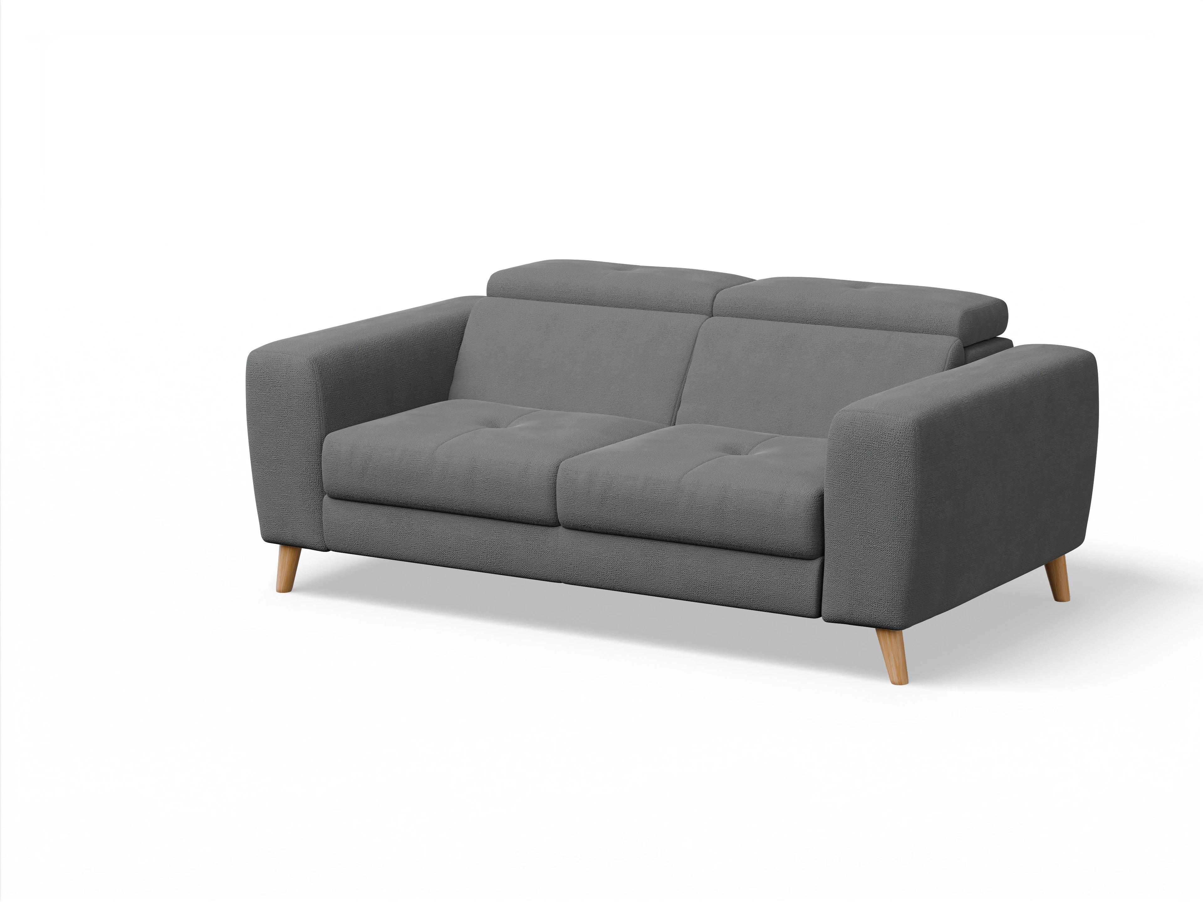 Ansicht des Produktes Capua 2,5-Sitzer Sofa in Stoff Grau