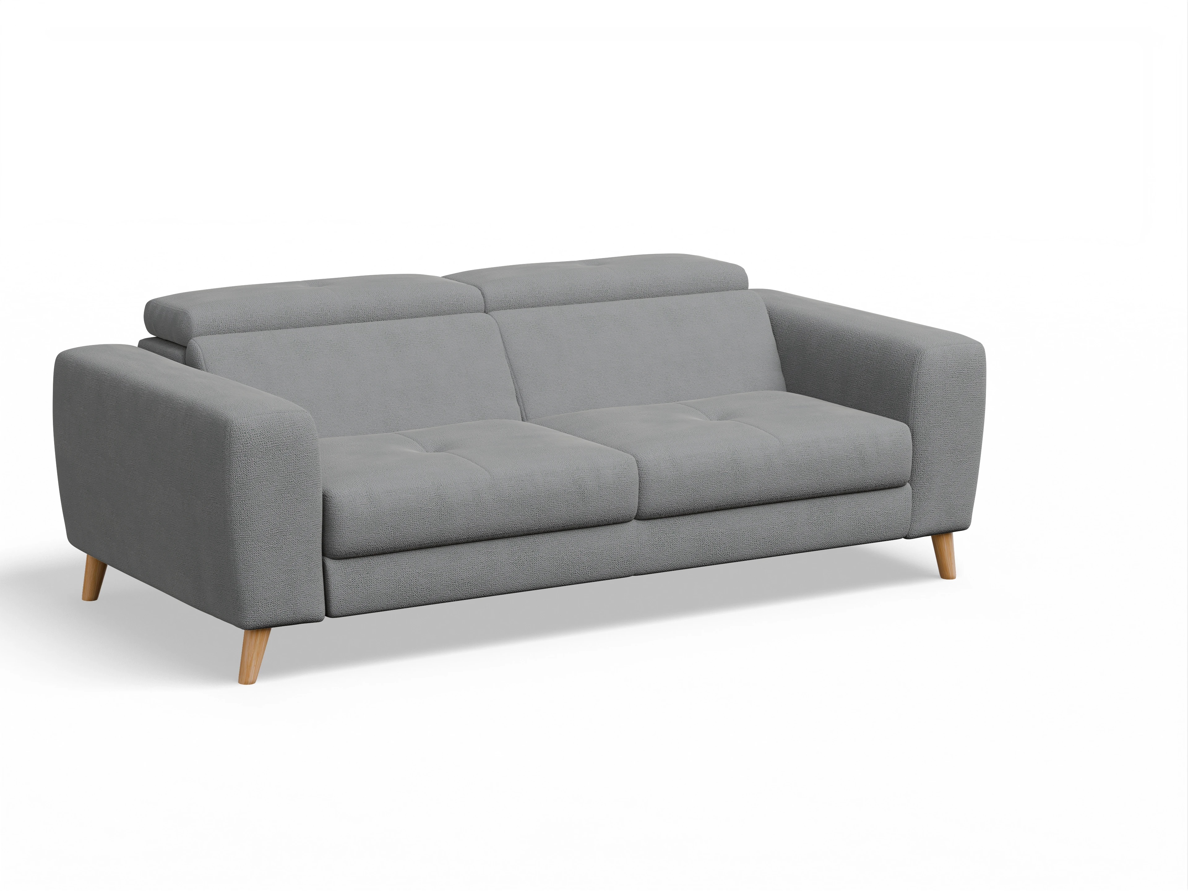 Ansicht des Produktes Capua 3-Sitzer Sofa in Stoff Grau