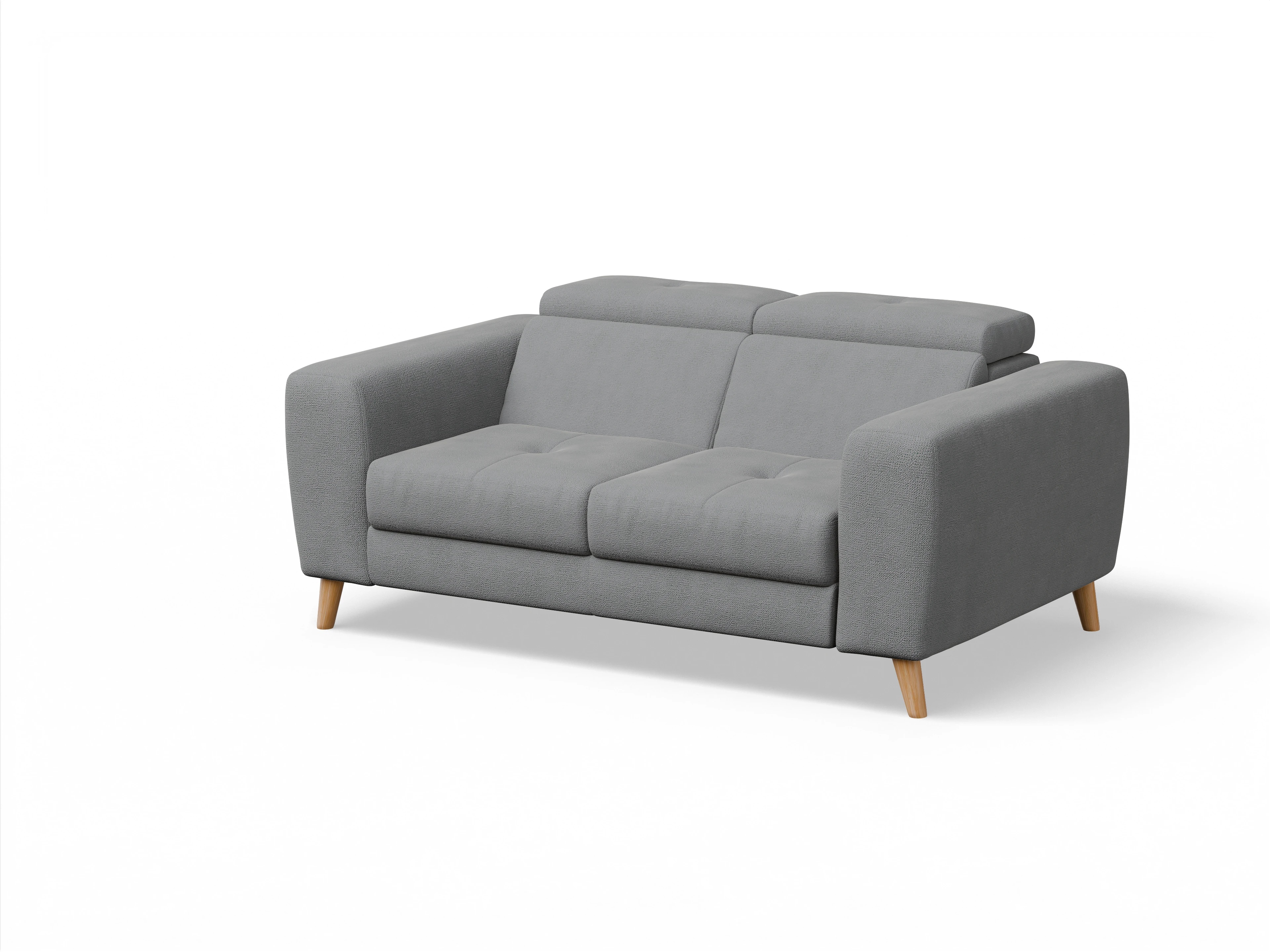 Ansicht des Produktes Capua 2-Sitzer Sofa in Stoff Grau