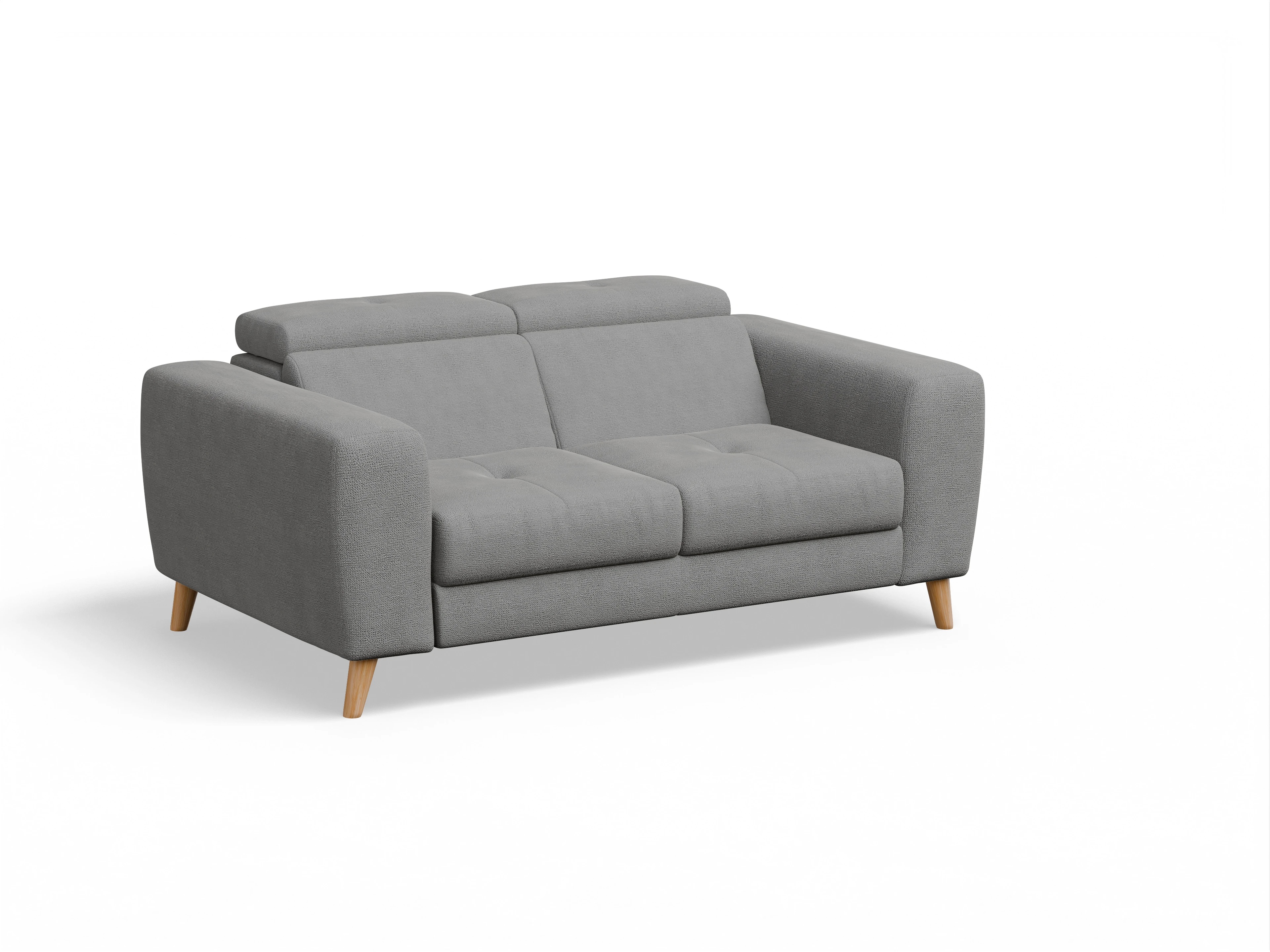 Ansicht des Produktes Capua 2-Sitzer Sofa in Stoff Grau
