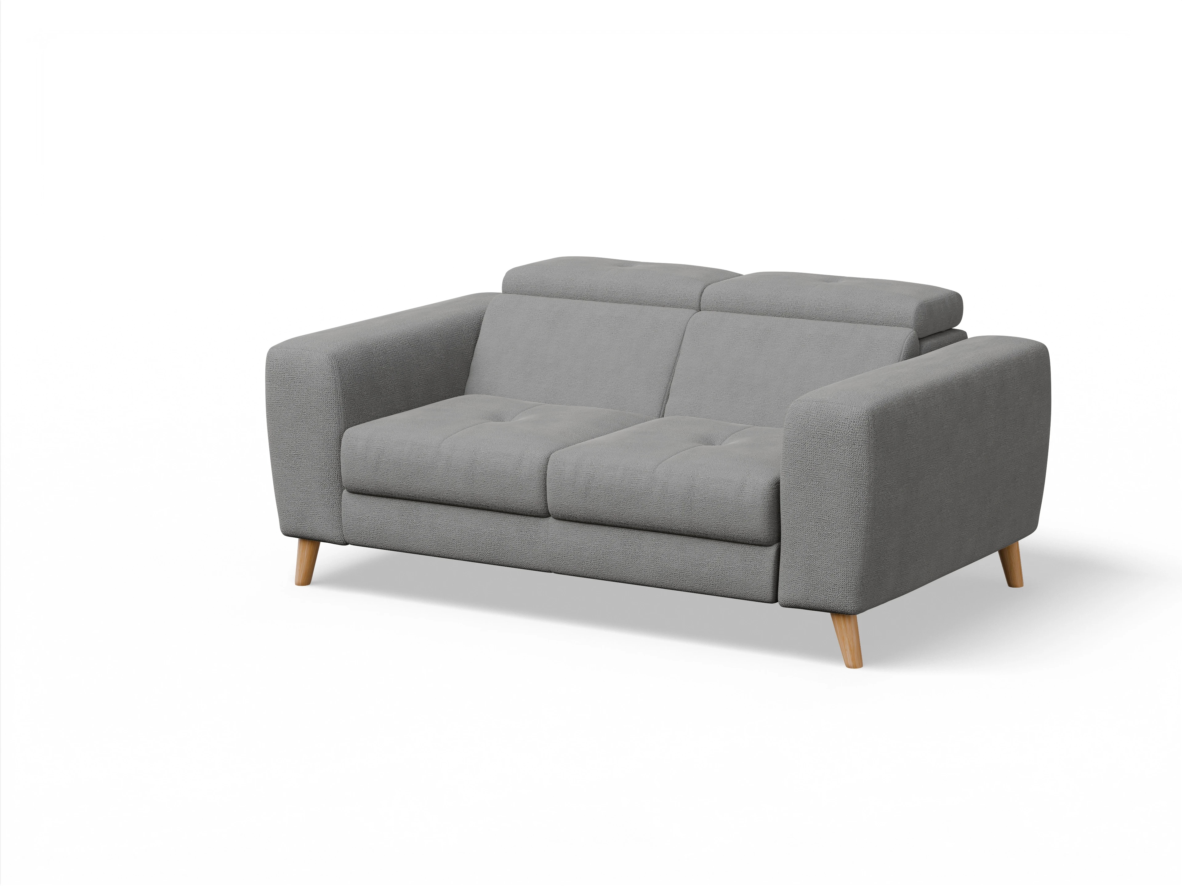 Ansicht des Produktes Capua 2-Sitzer Sofa in Stoff Grau