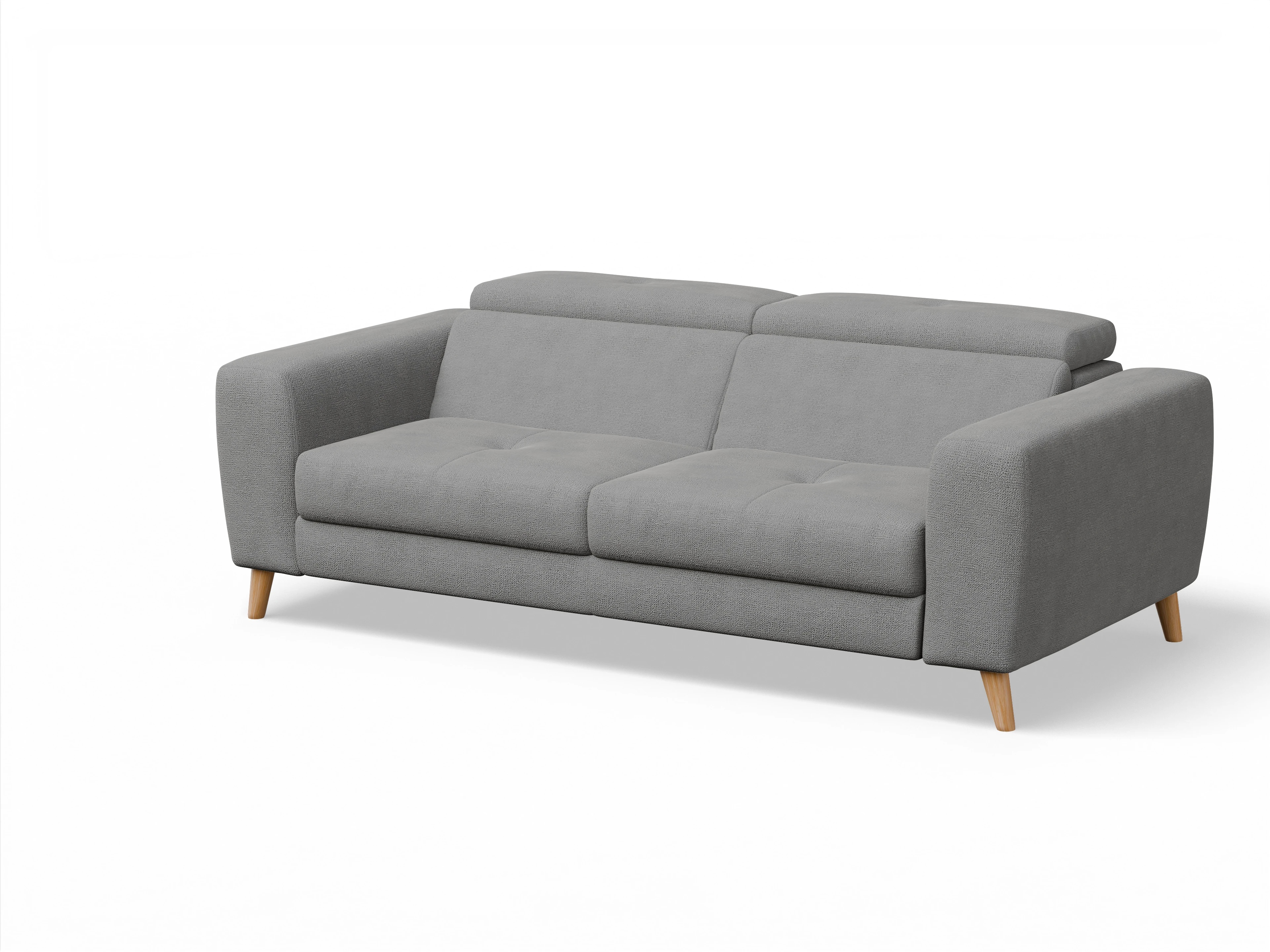 Ansicht des Produktes Capua 3-Sitzer Sofa in Stoff Grau