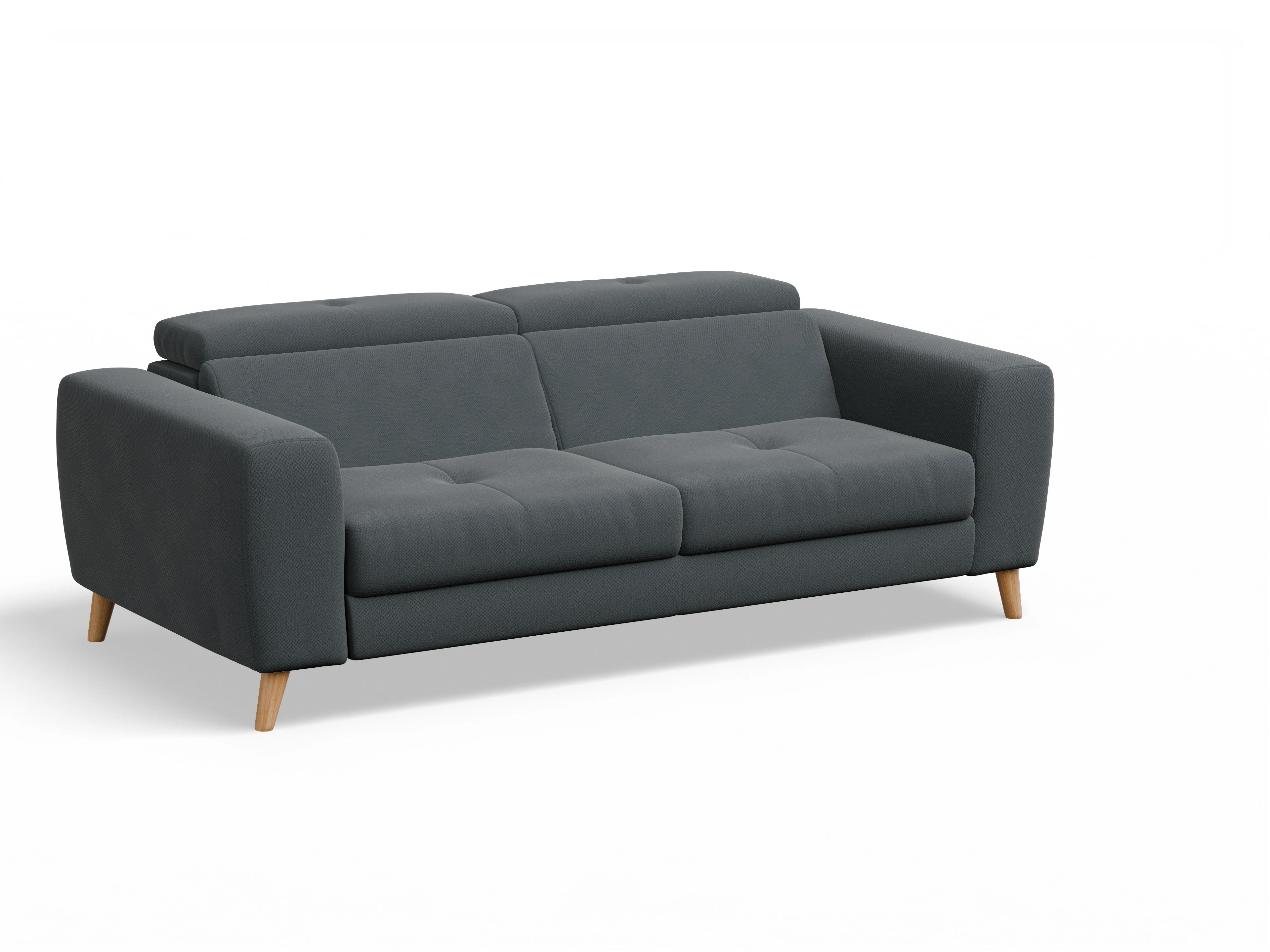 Ansicht des Produktes Capua 3-Sitzer Sofa in Stoff Grau