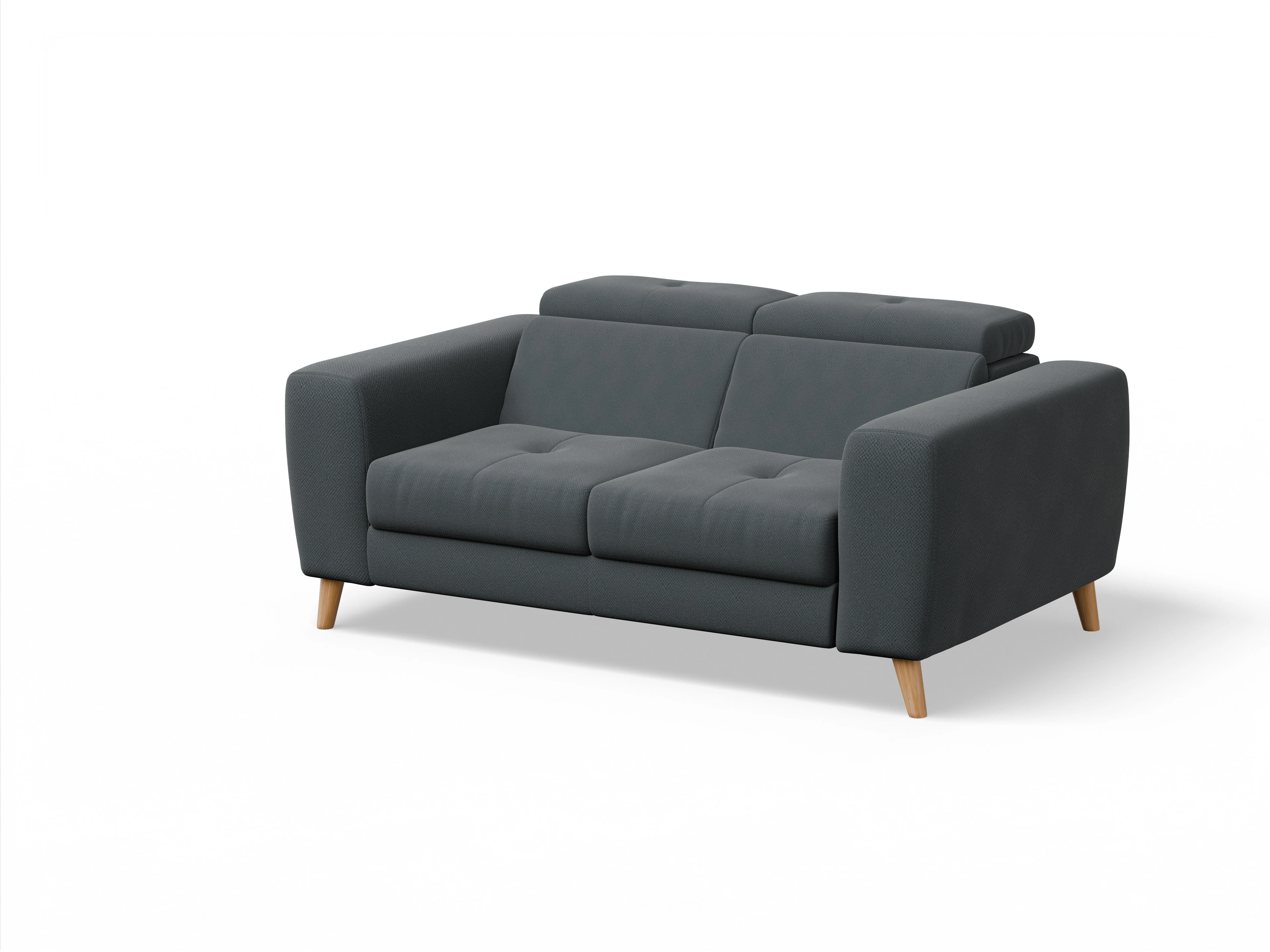 Ansicht des Produktes Capua 2-Sitzer Sofa in Stoff Grau