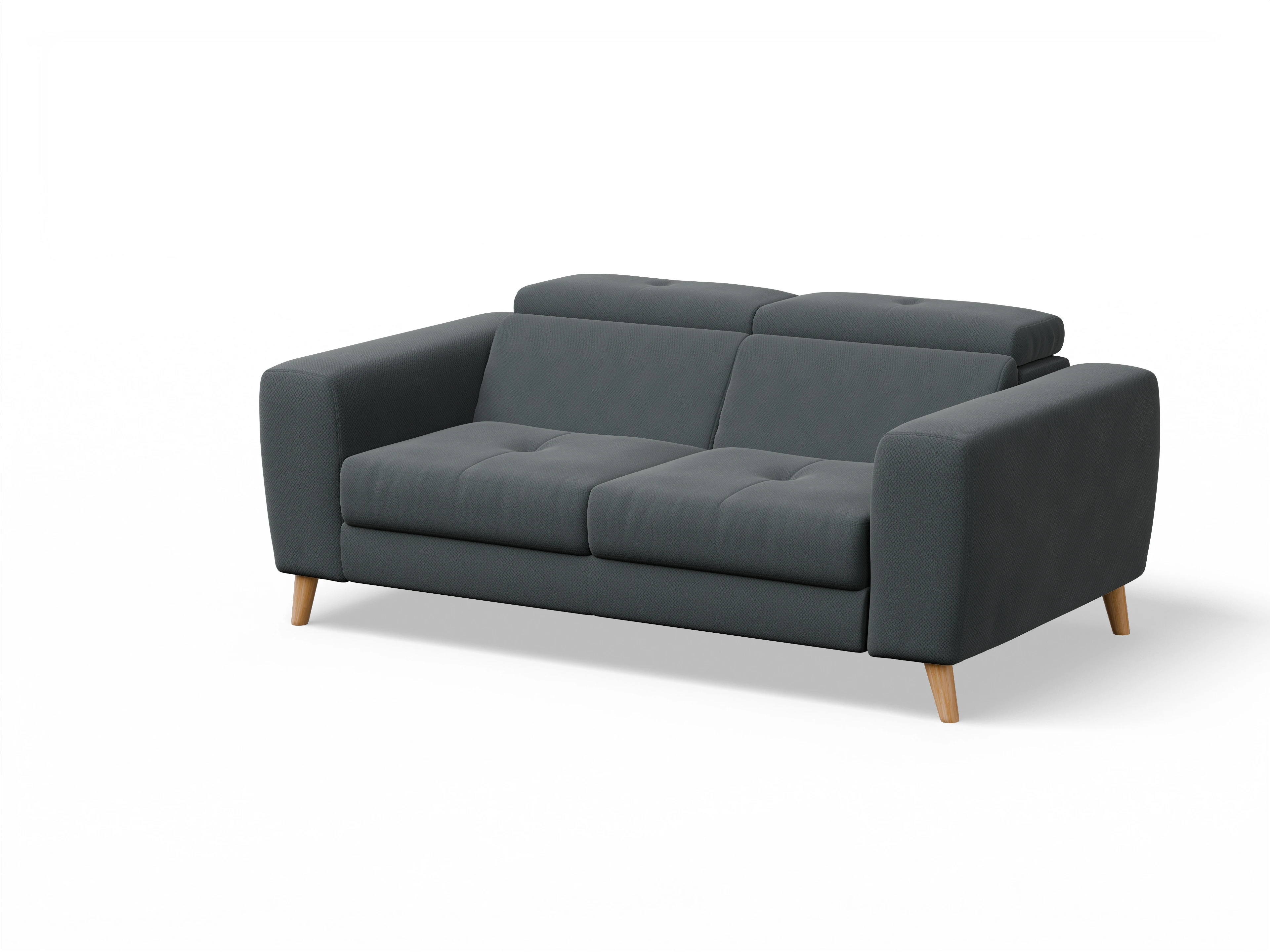 Ansicht des Produktes Capua 2,5-Sitzer Sofa in Stoff Grau