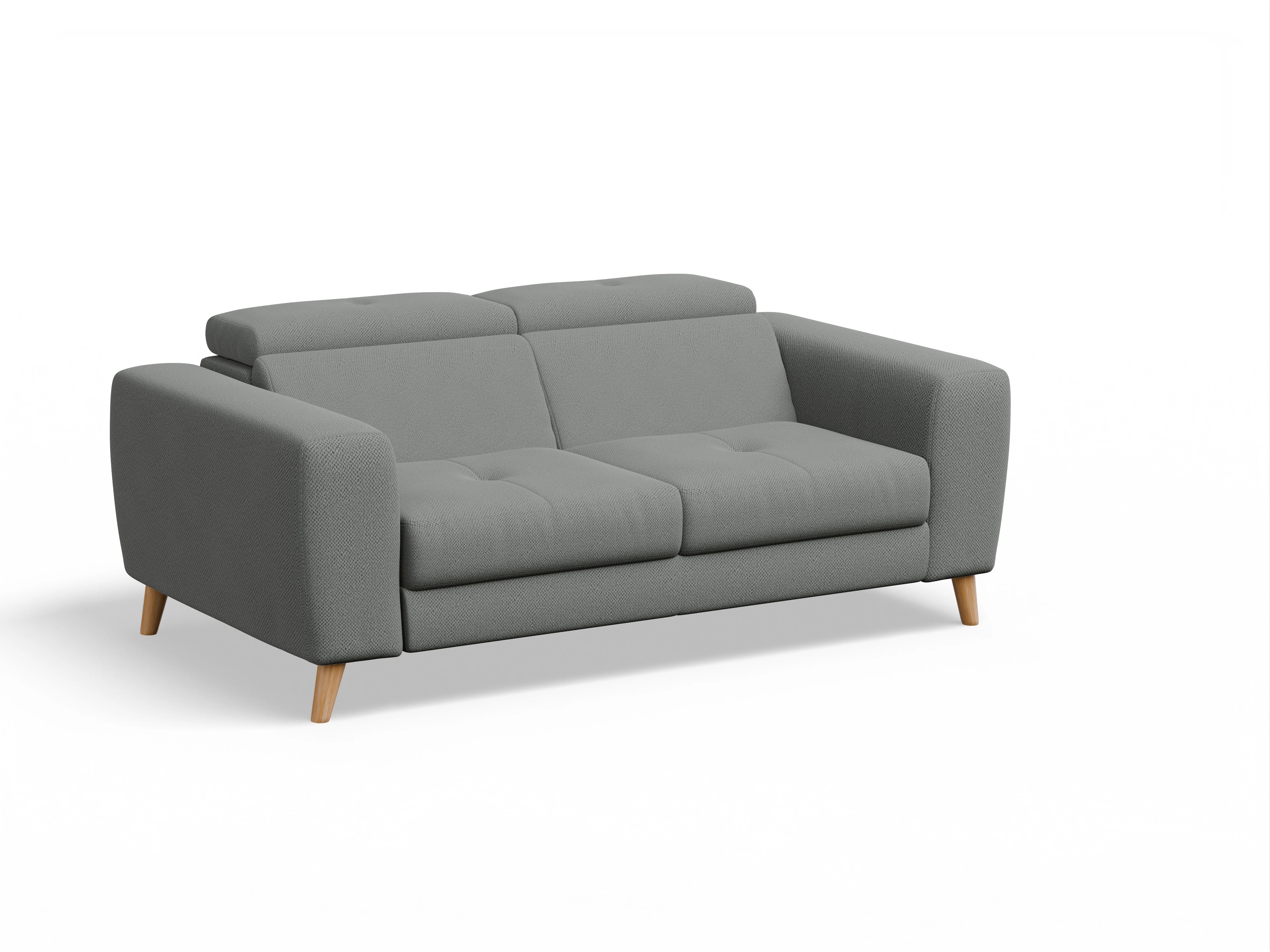 Ansicht des Produktes Capua 2,5-Sitzer Sofa in Stoff Grau