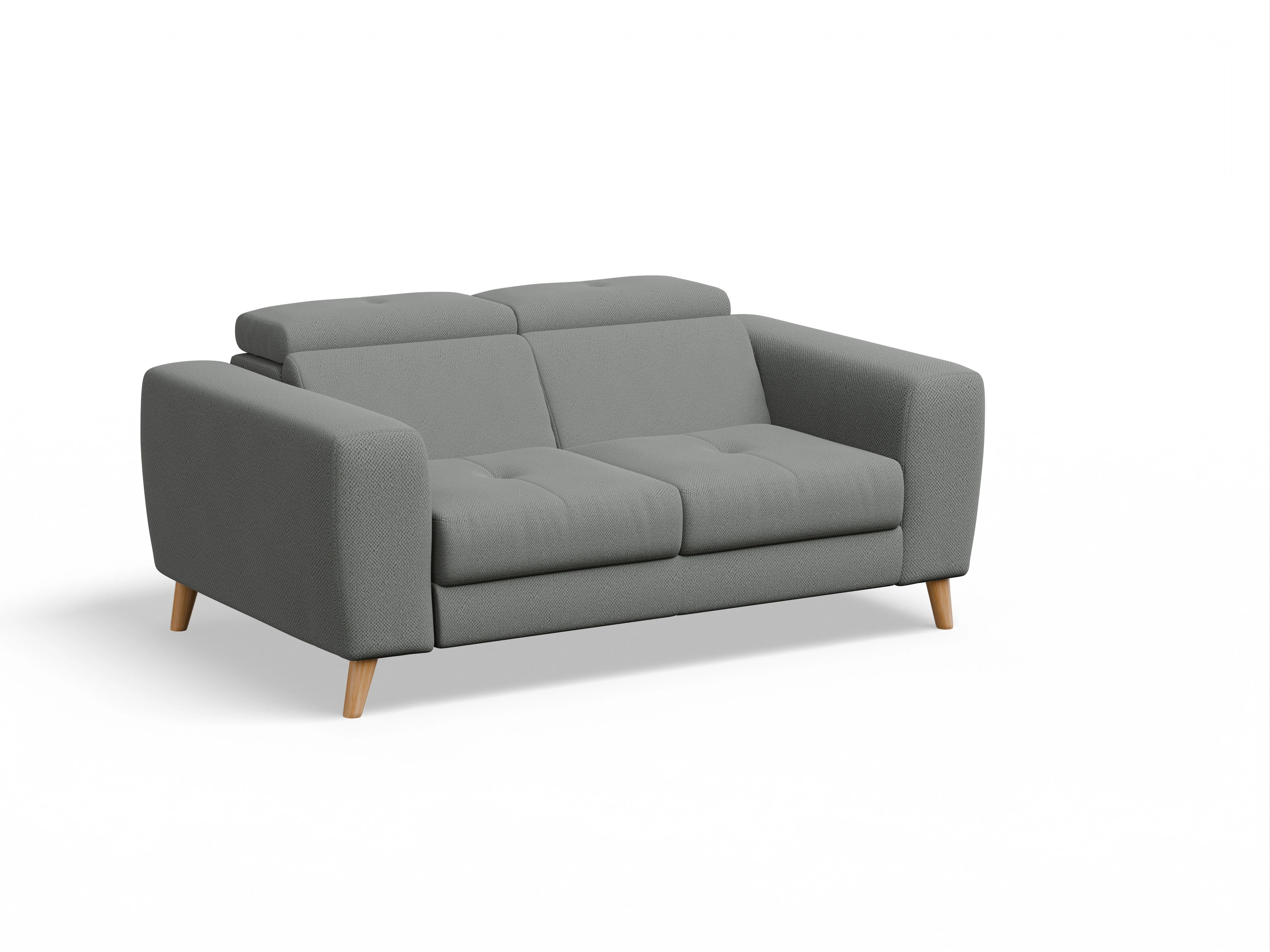 Ansicht des Produktes Capua 2-Sitzer Sofa in Stoff Grau