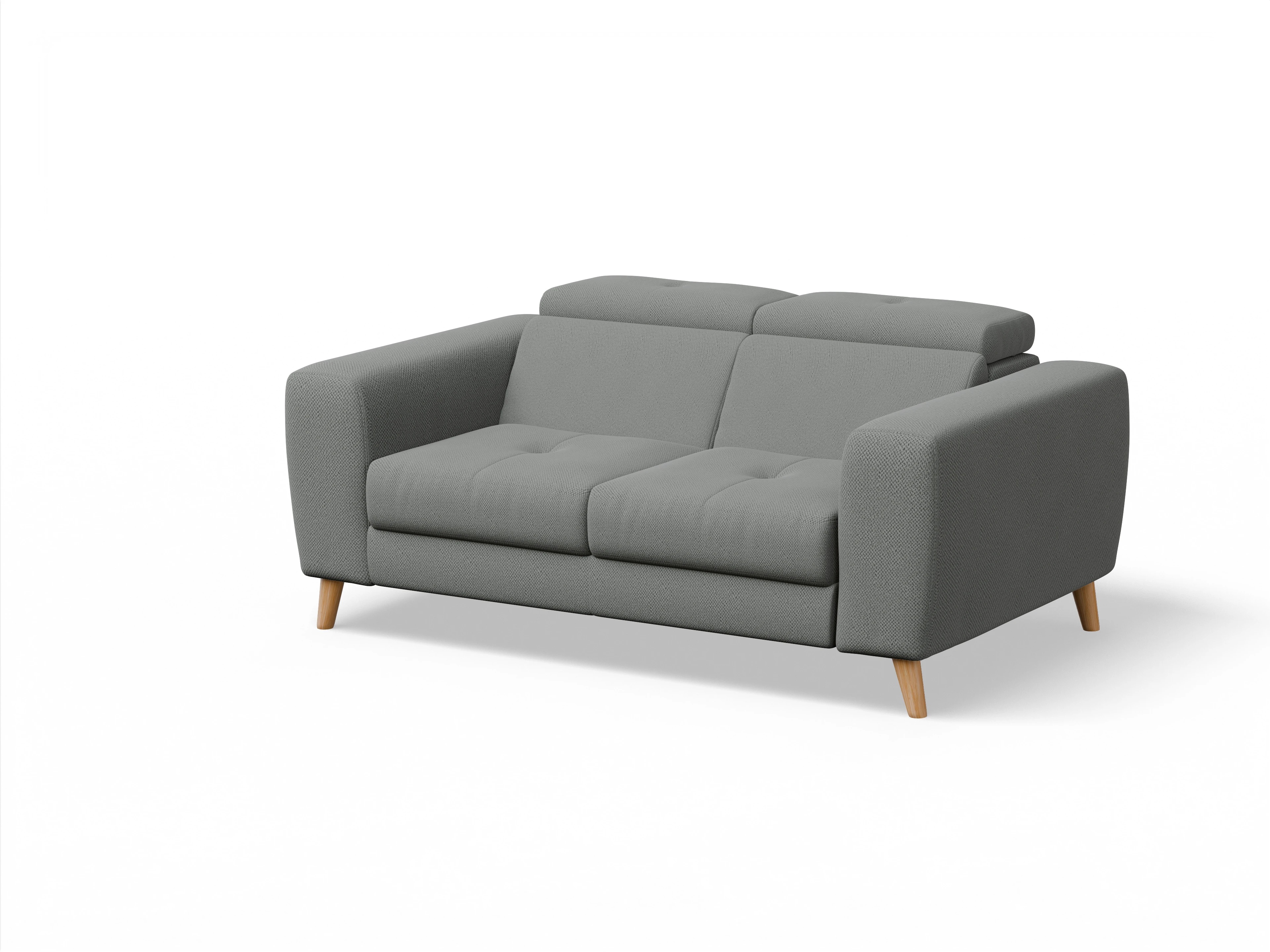 Ansicht des Produktes Capua 2-Sitzer Sofa in Stoff Grau