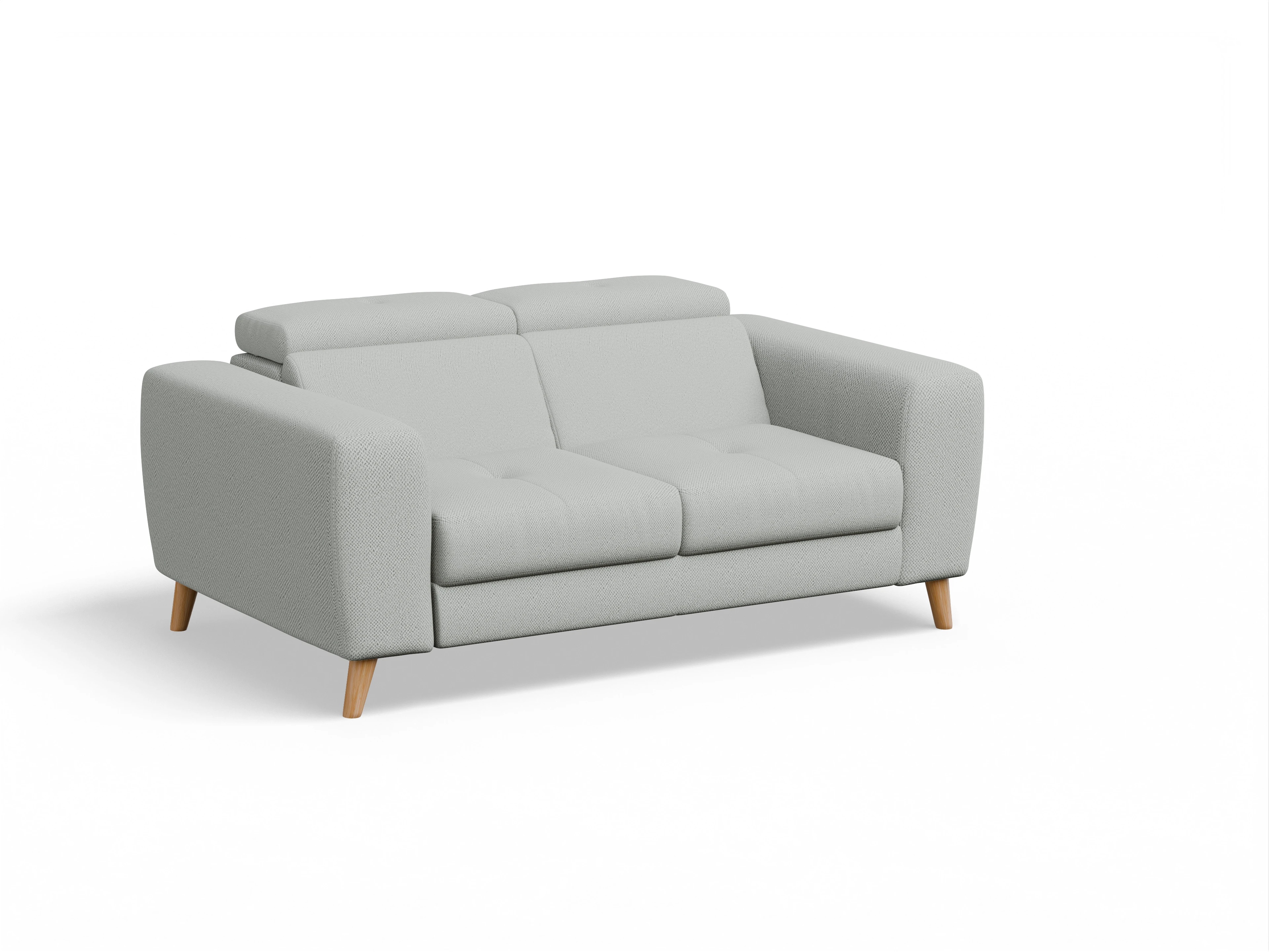 Ansicht des Produktes Capua 2-Sitzer Sofa in Stoff Grau