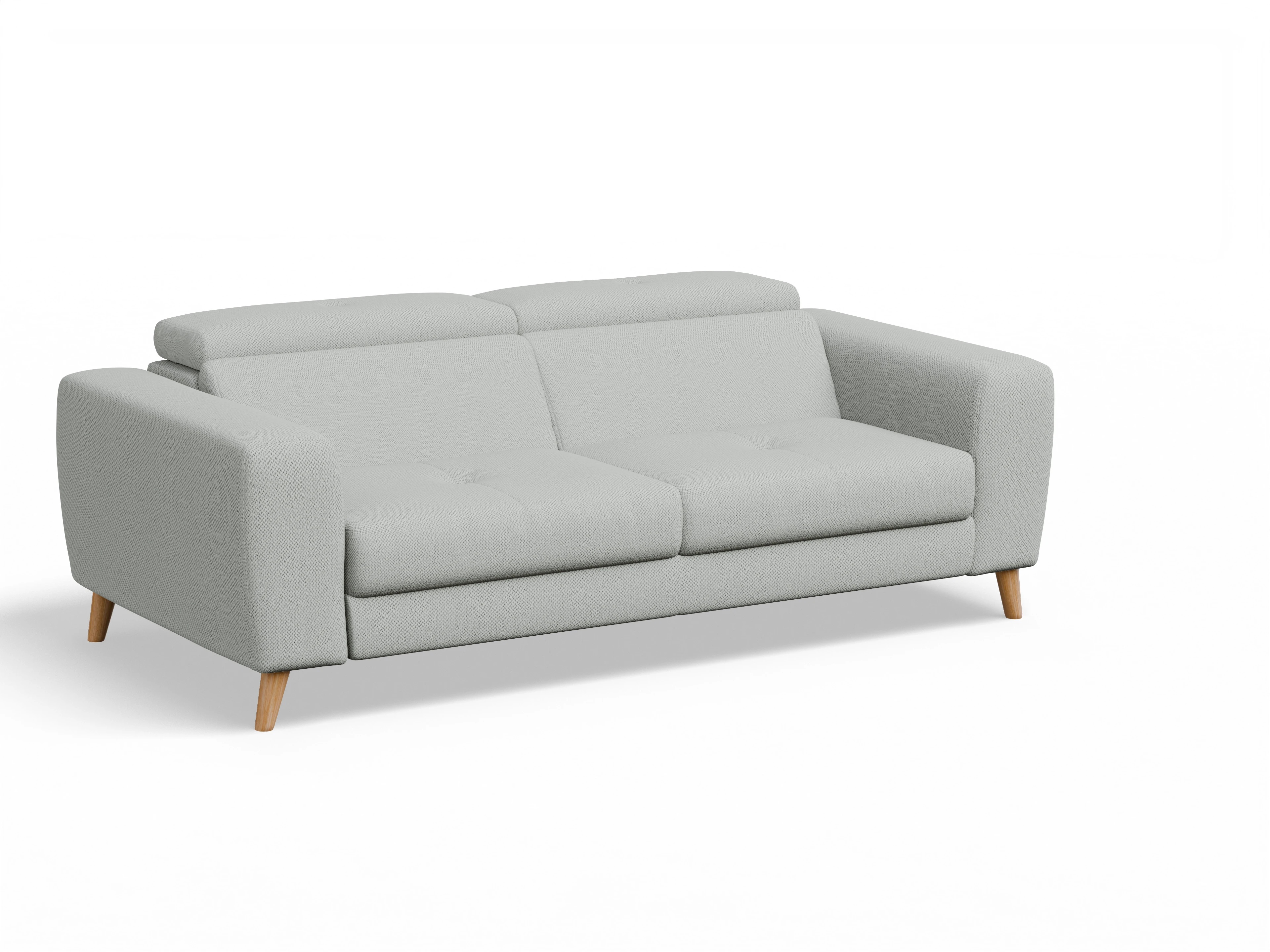 Ansicht des Produktes Capua 3-Sitzer Sofa in Stoff Grau
