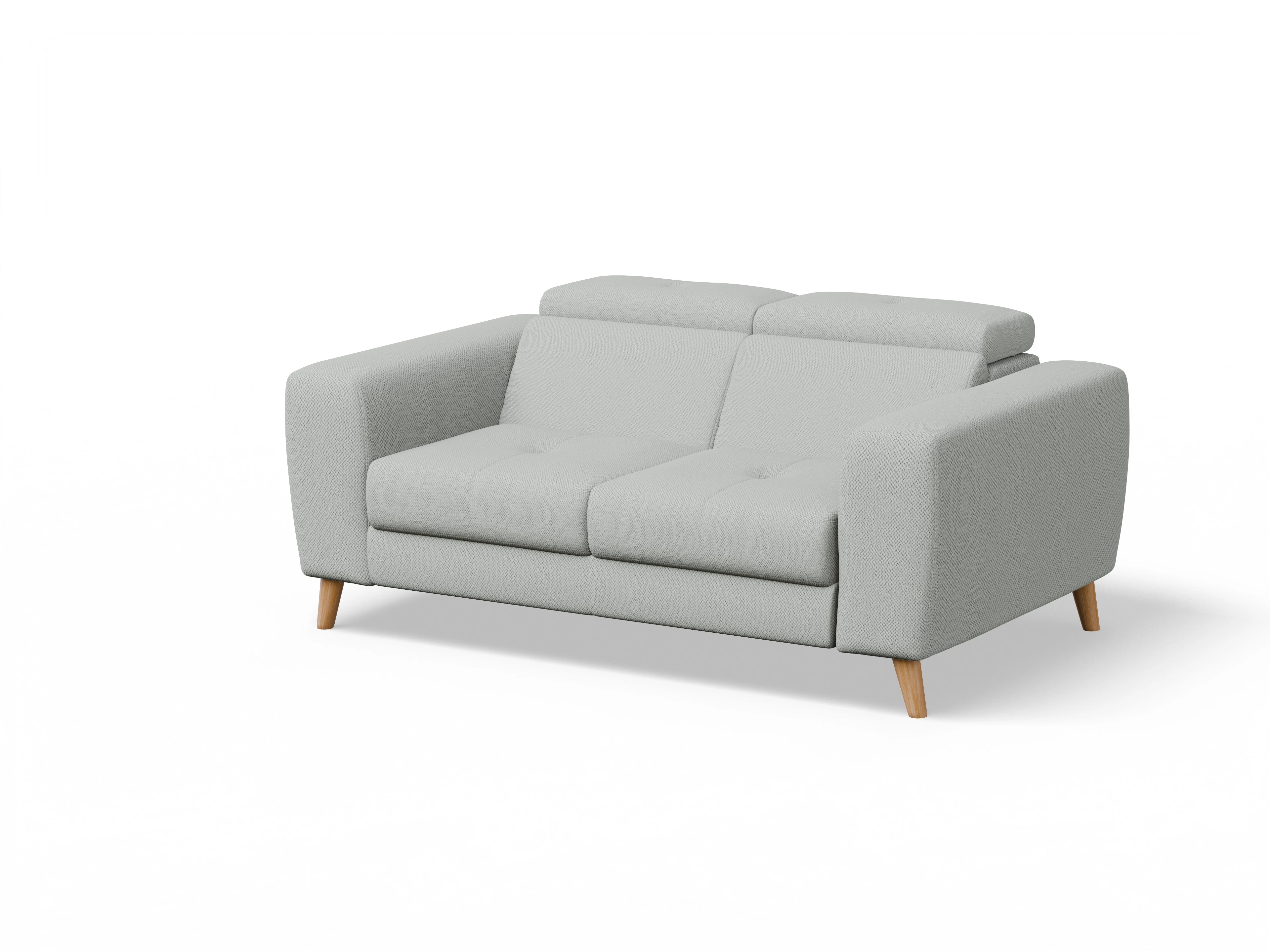 Ansicht des Produktes Capua 2-Sitzer Sofa in Stoff Grau