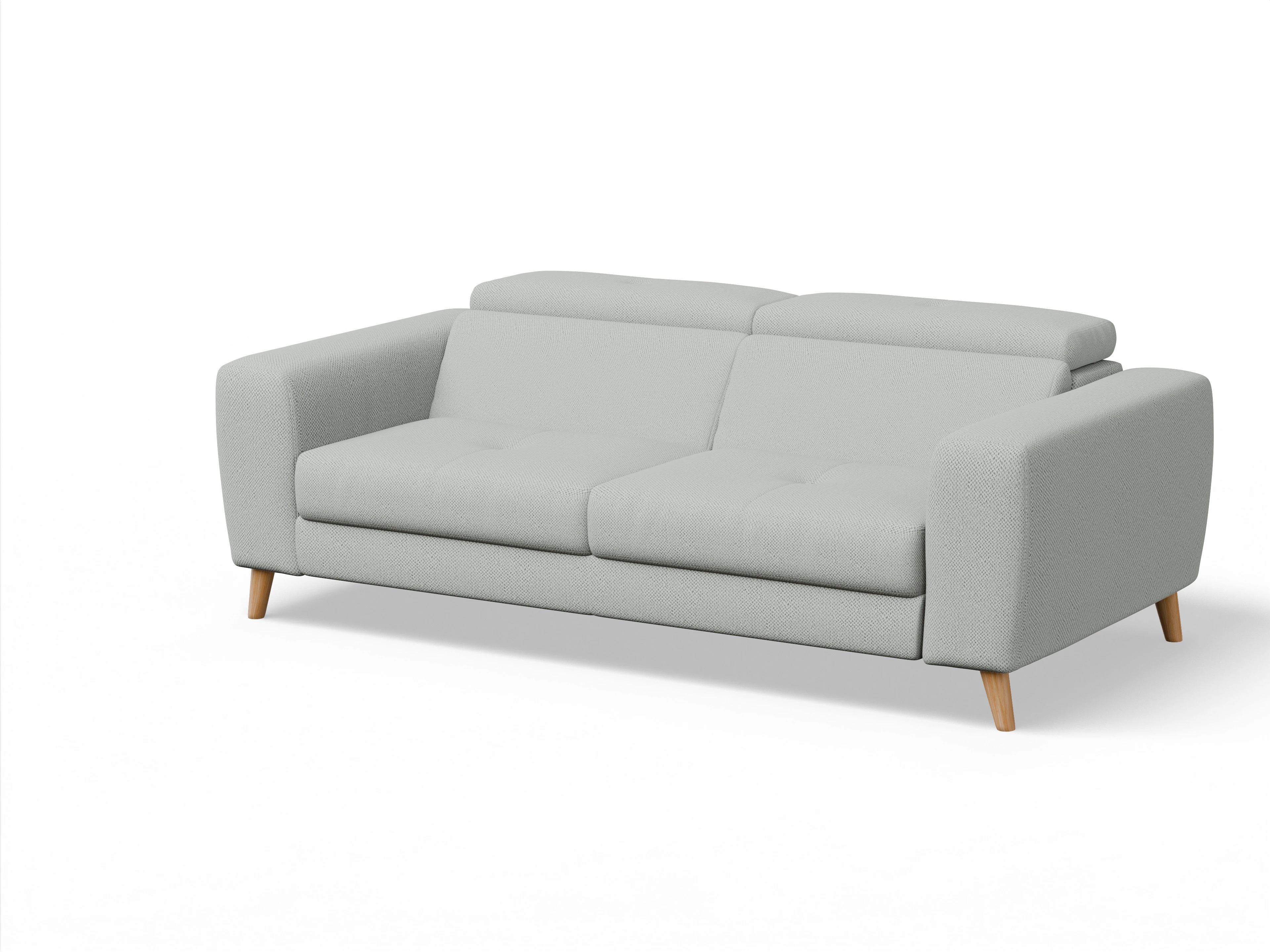 Ansicht des Produktes Capua 3-Sitzer Sofa in Stoff Grau