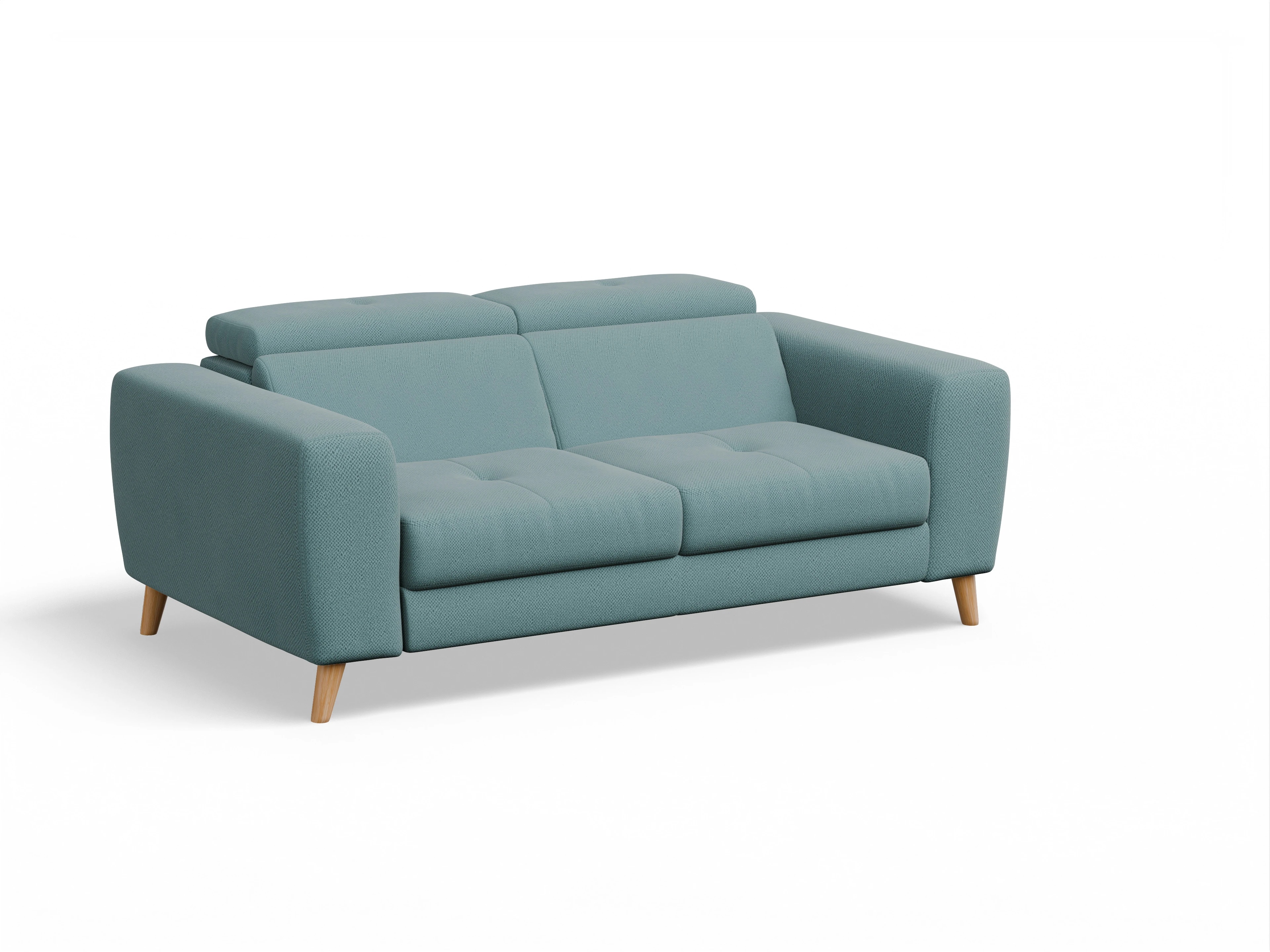 Ansicht des Produktes Capua 2,5-Sitzer Sofa in Stoff Blau