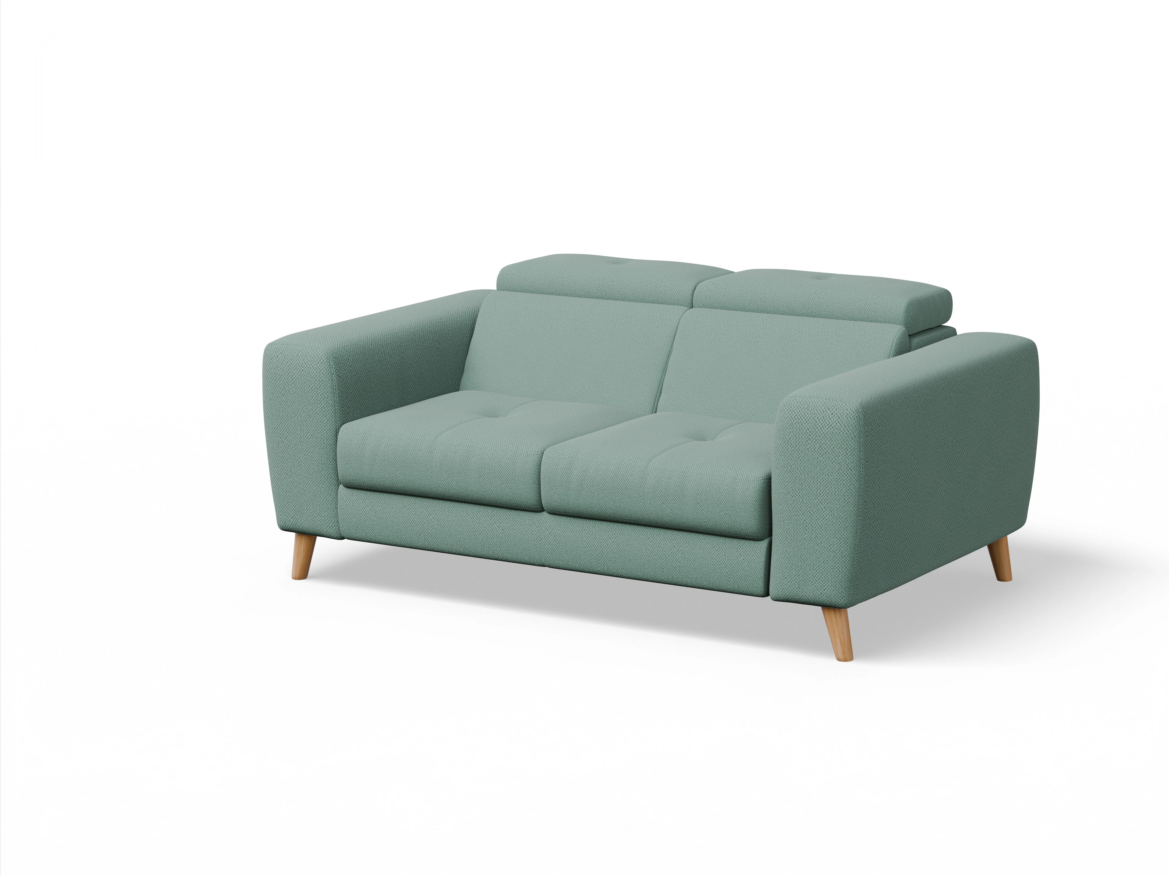 Ansicht des Produktes Capua 2-Sitzer Sofa in Stoff Blau