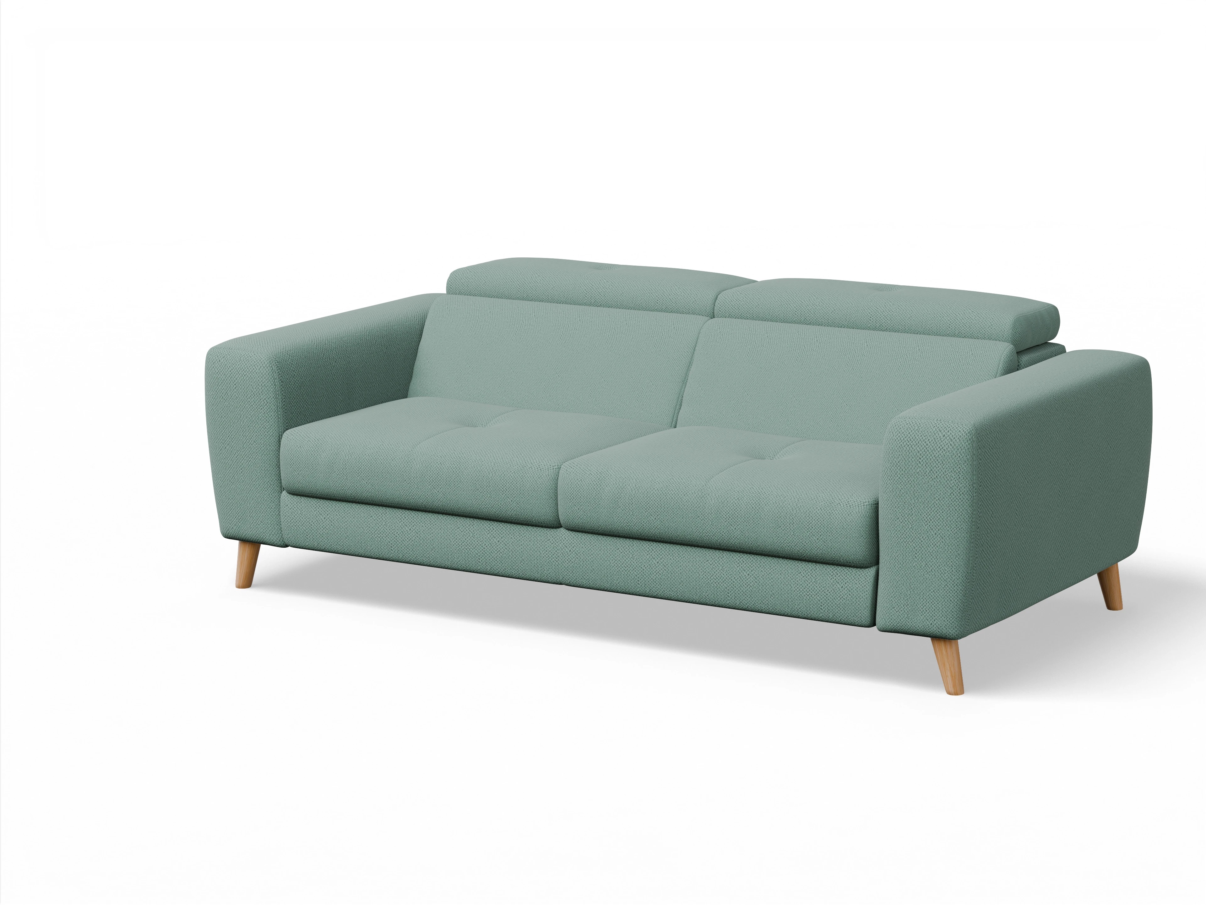 Ansicht des Produktes Capua 3-Sitzer Sofa in Stoff Blau