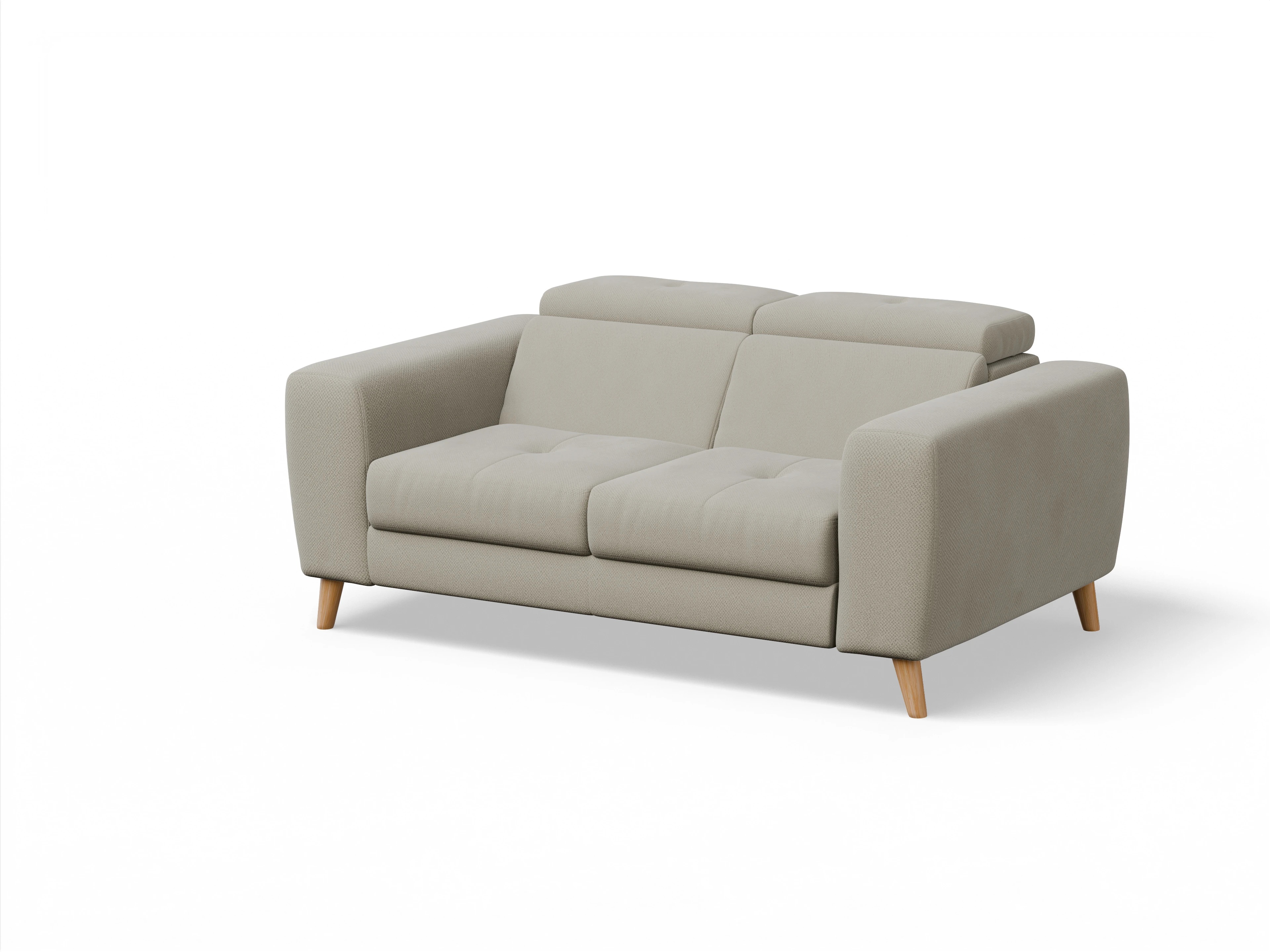 Ansicht des Produktes Capua 2-Sitzer Sofa in Stoff Braun