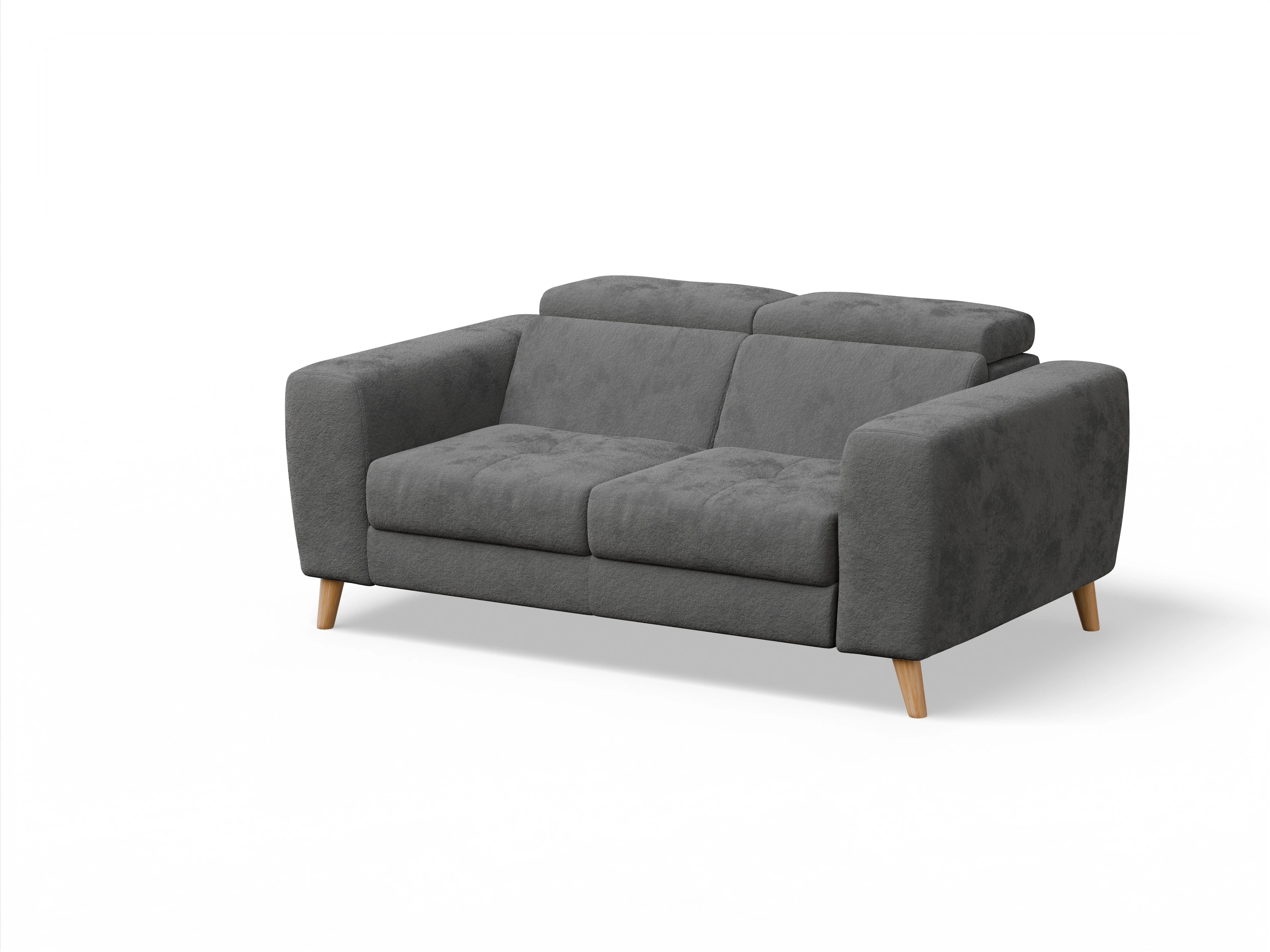 Ansicht des Produktes Capua 2-Sitzer Sofa in Stoff Grau