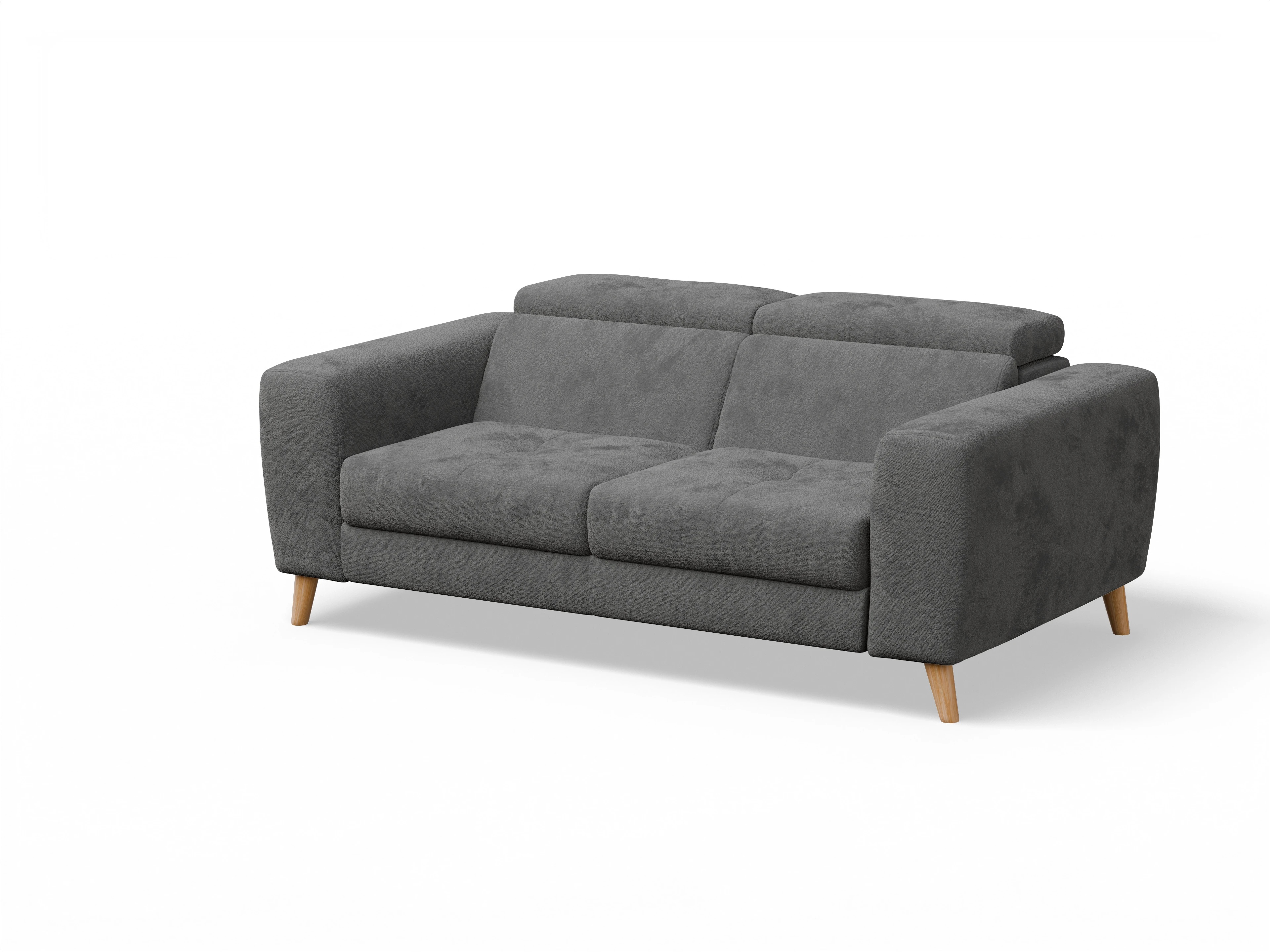 Ansicht des Produktes Capua 2,5-Sitzer Sofa in Stoff Grau