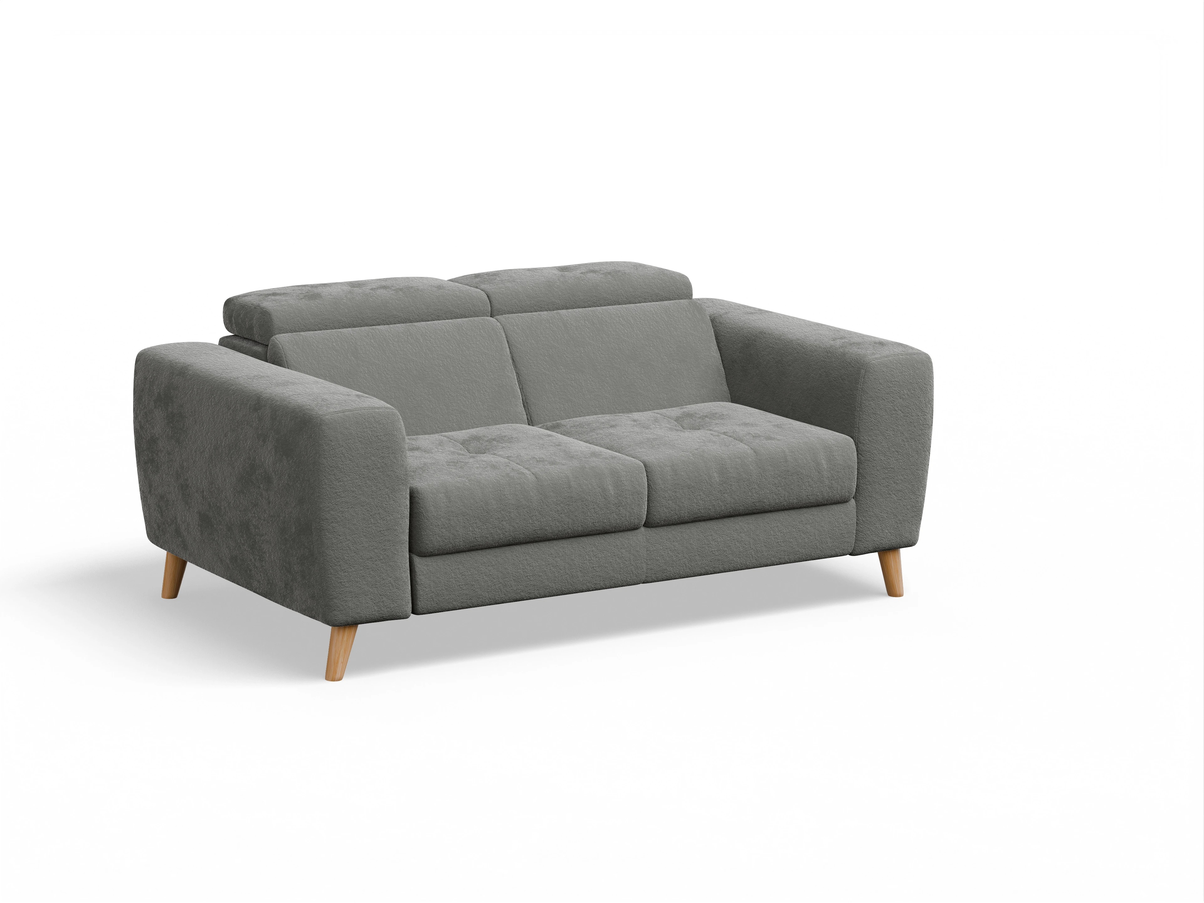 Ansicht des Produktes Capua 2-Sitzer Sofa in Stoff Grau