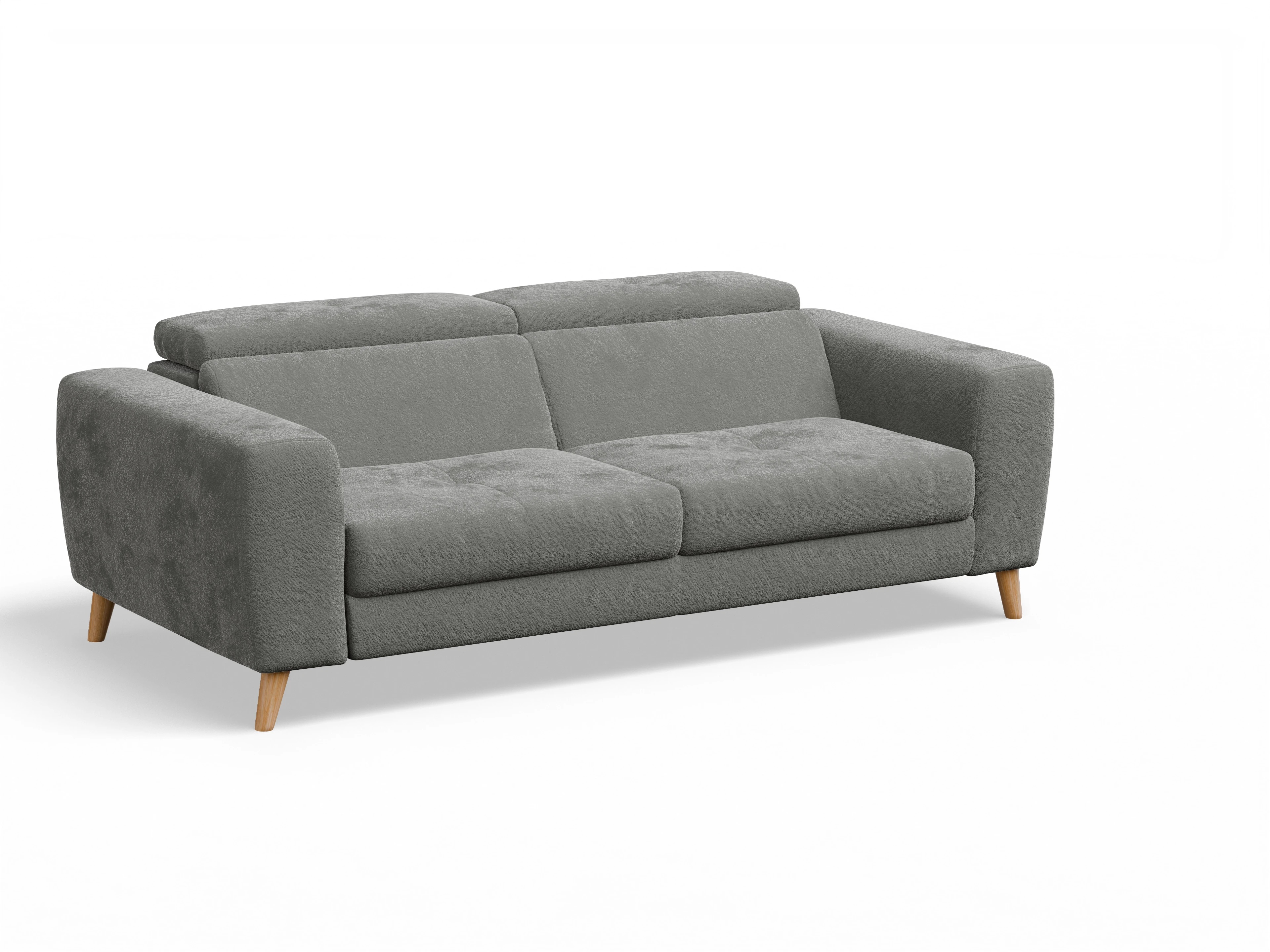 Ansicht des Produktes Capua 3-Sitzer Sofa in Stoff Grau
