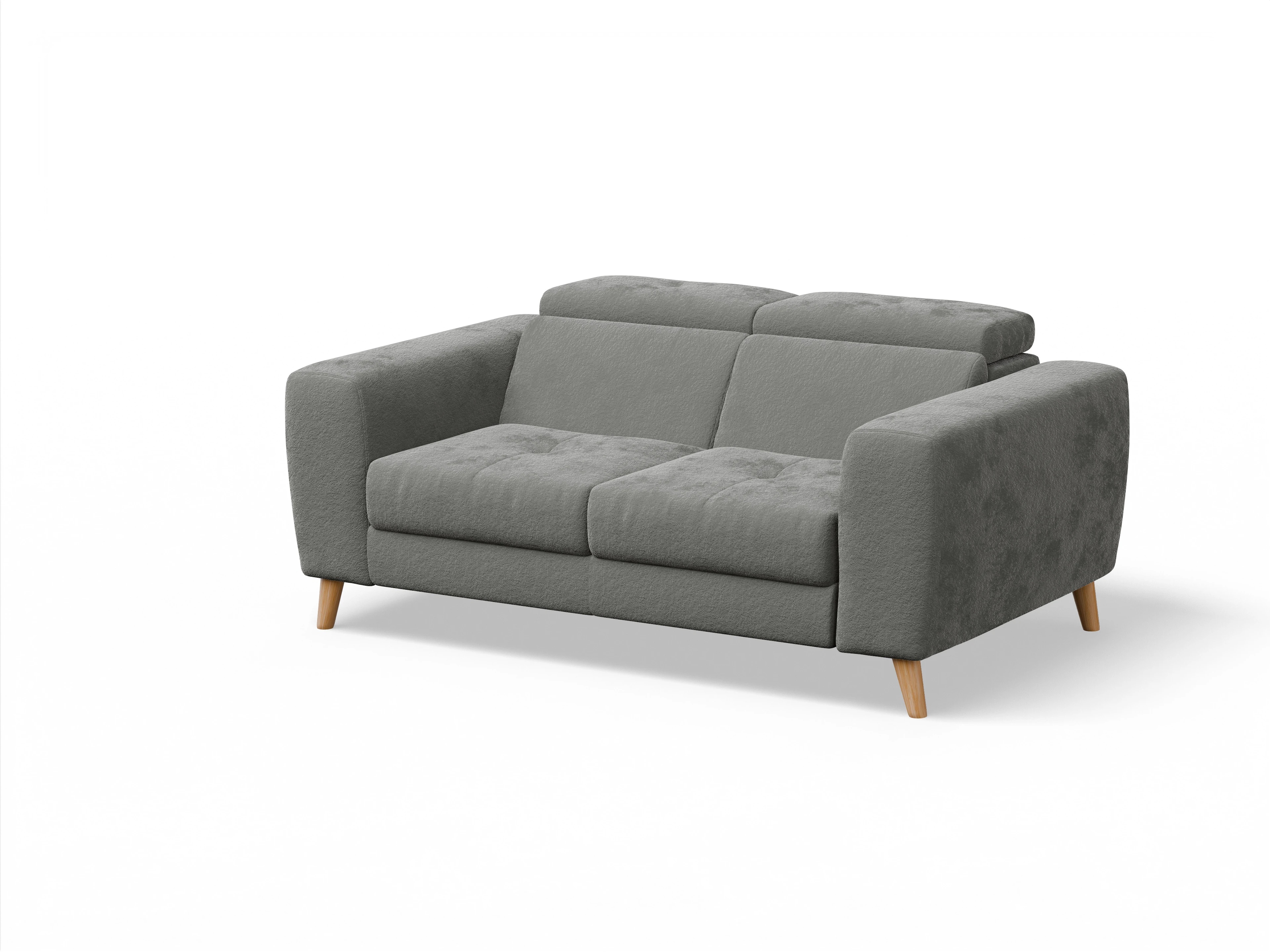 Ansicht des Produktes Capua 2-Sitzer Sofa in Stoff Grau