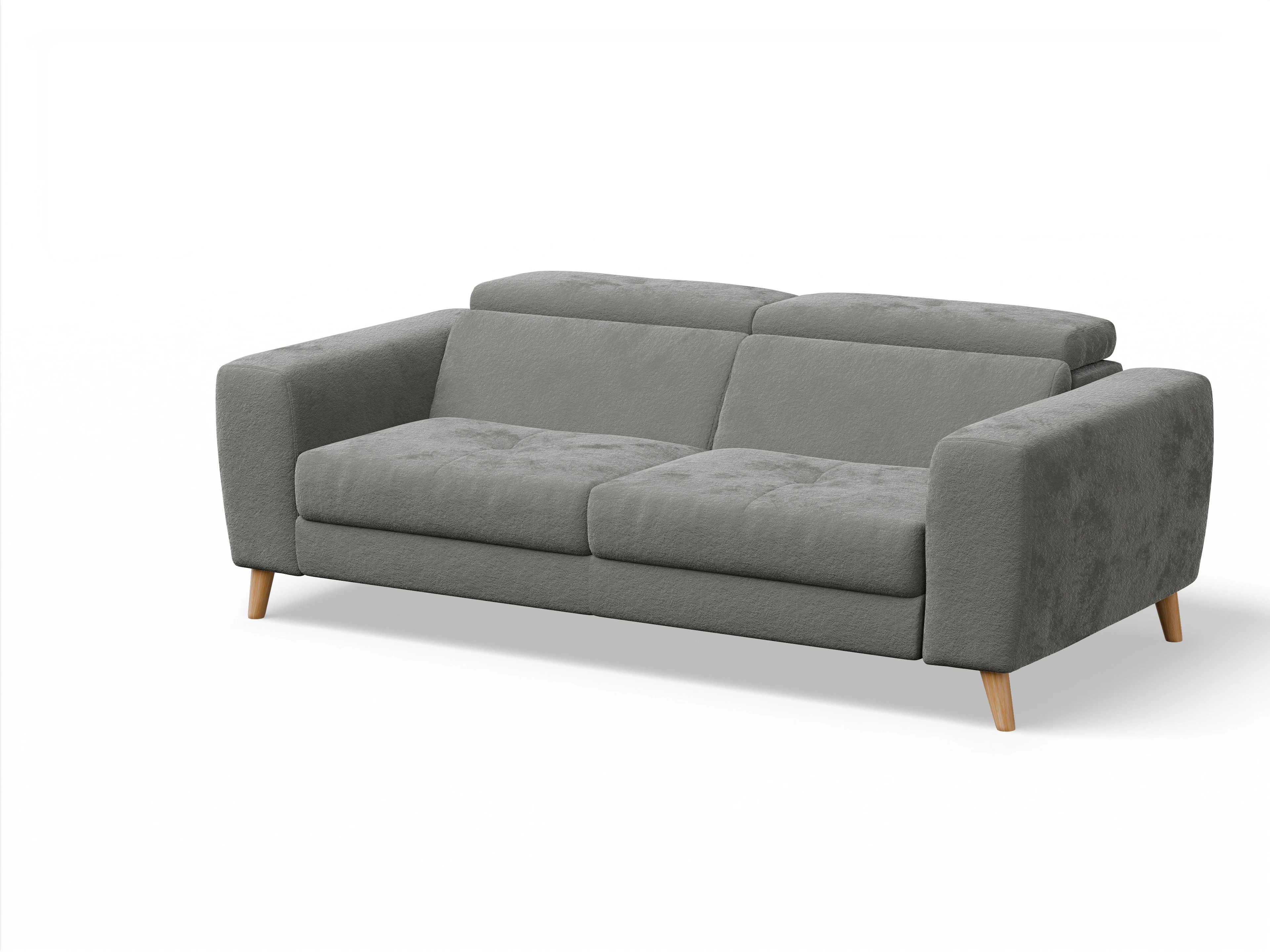 Ansicht des Produktes Capua 3-Sitzer Sofa in Stoff Grau