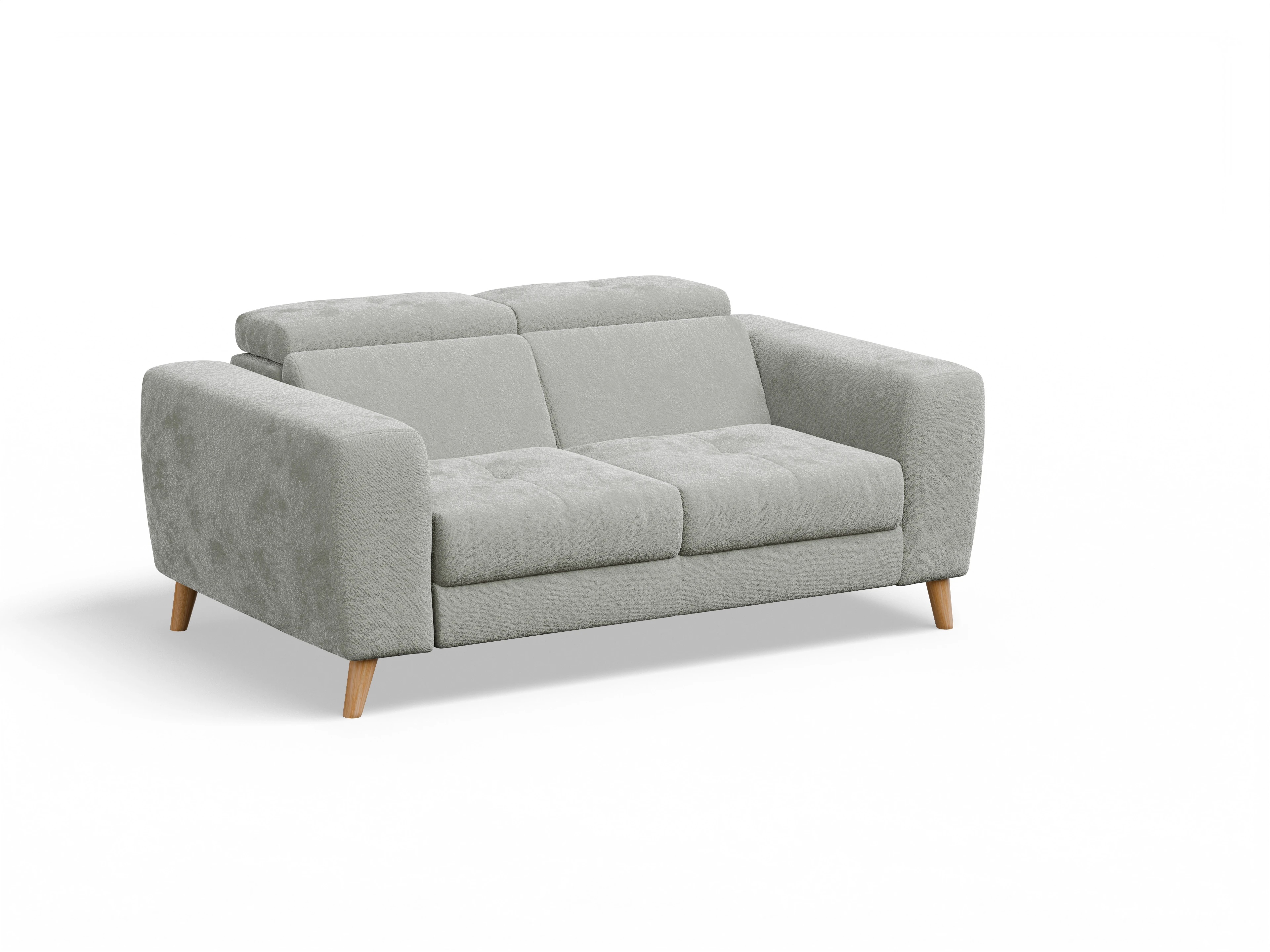 Ansicht des Produktes Capua 2-Sitzer Sofa in Stoff Grau