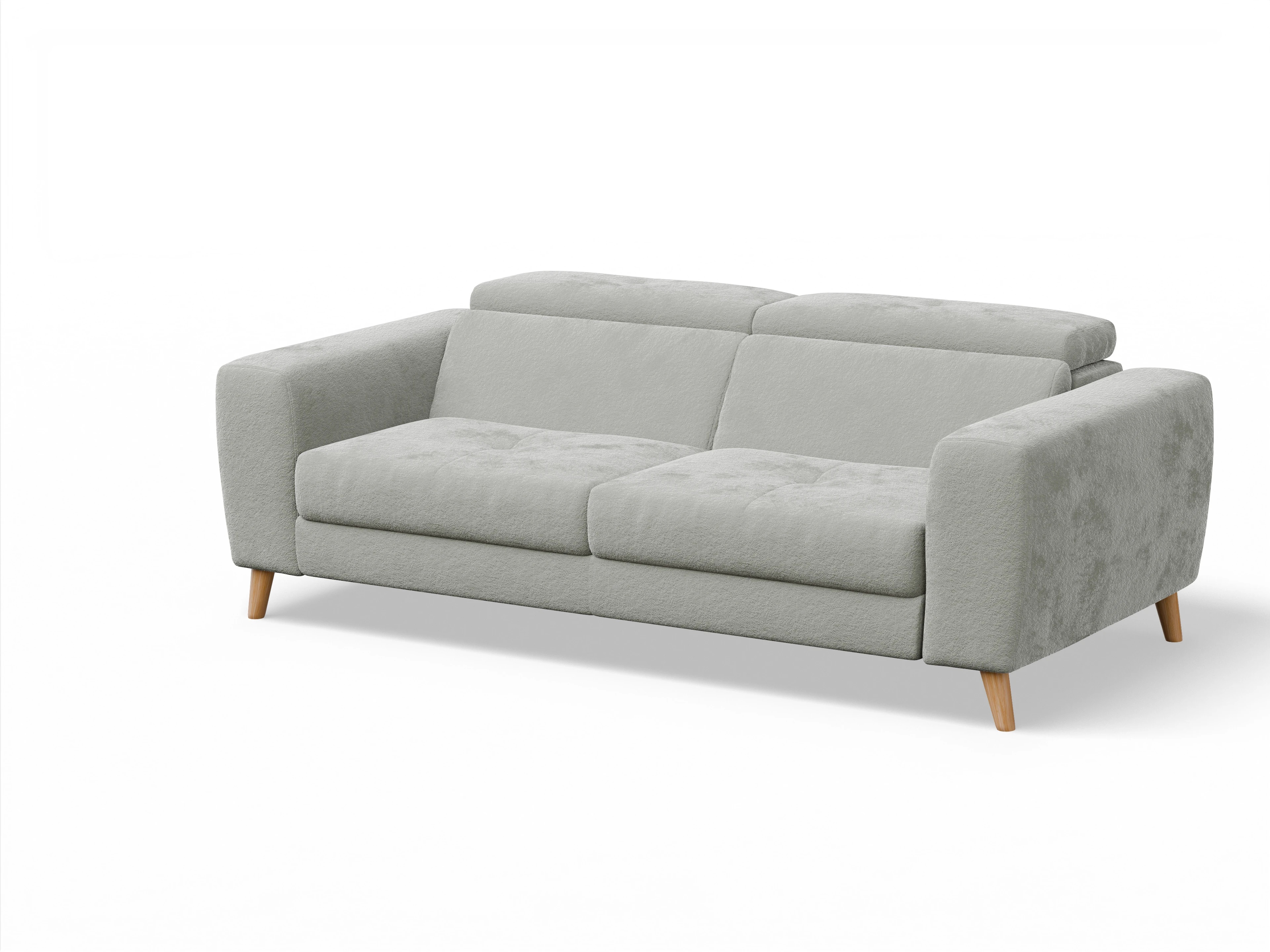 Ansicht des Produktes Capua 3-Sitzer Sofa in Stoff Grau