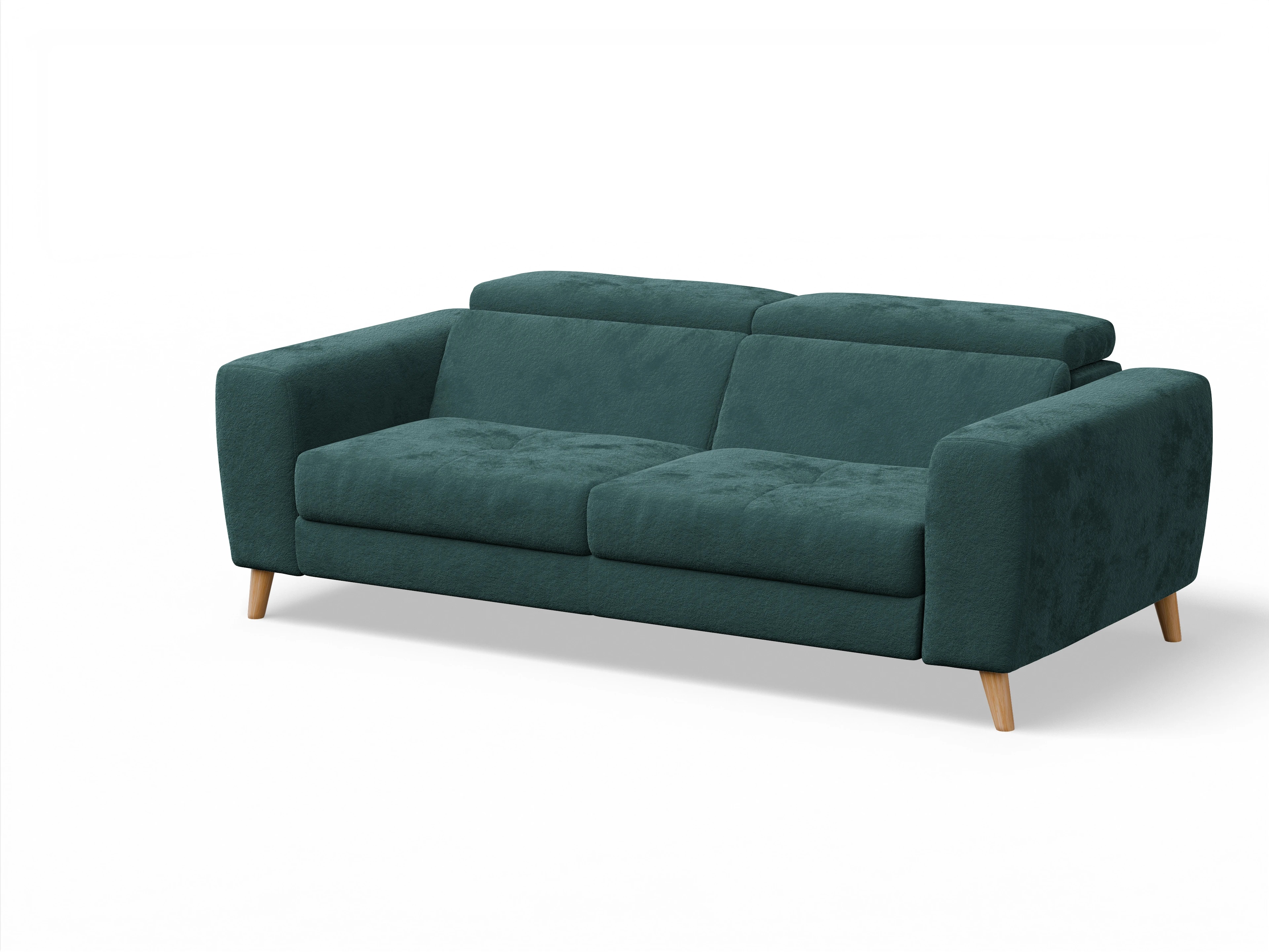 Ansicht des Produktes Capua 3-Sitzer Sofa in Stoff Blau