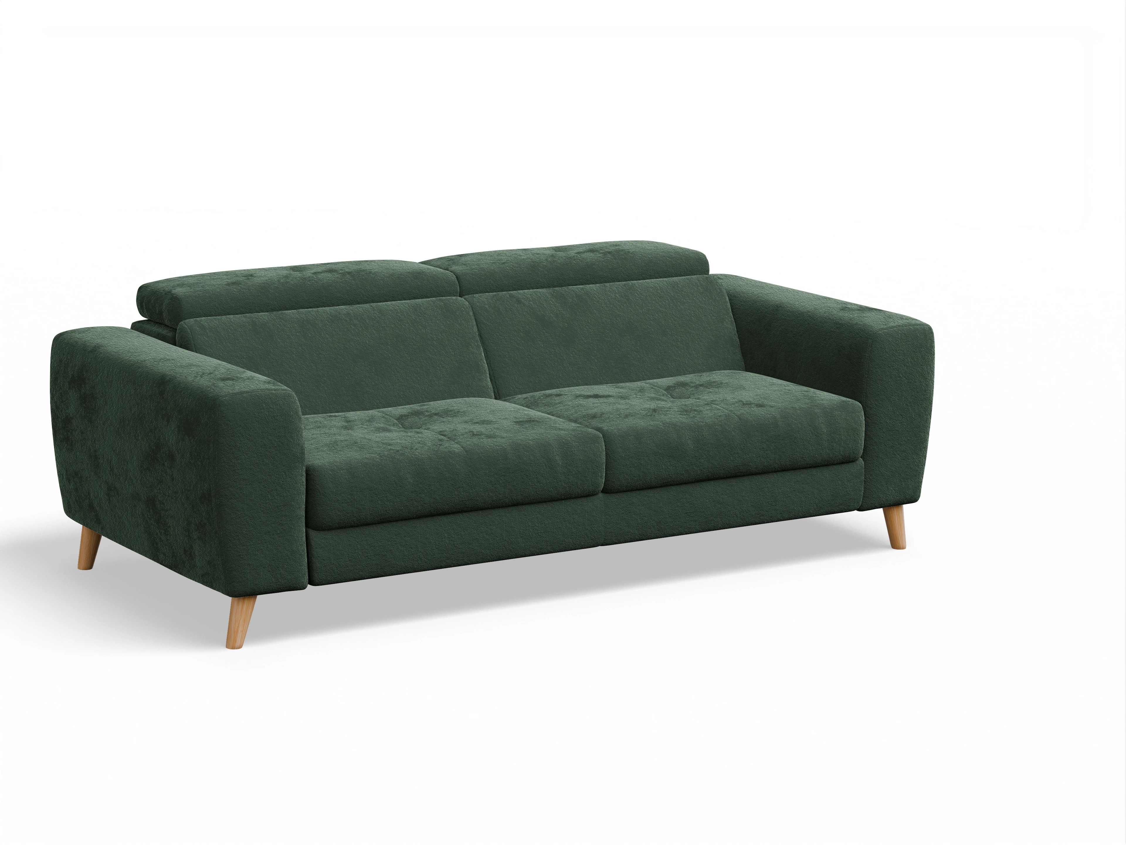 Ansicht des Produktes Capua 3-Sitzer Sofa in Stoff Grün