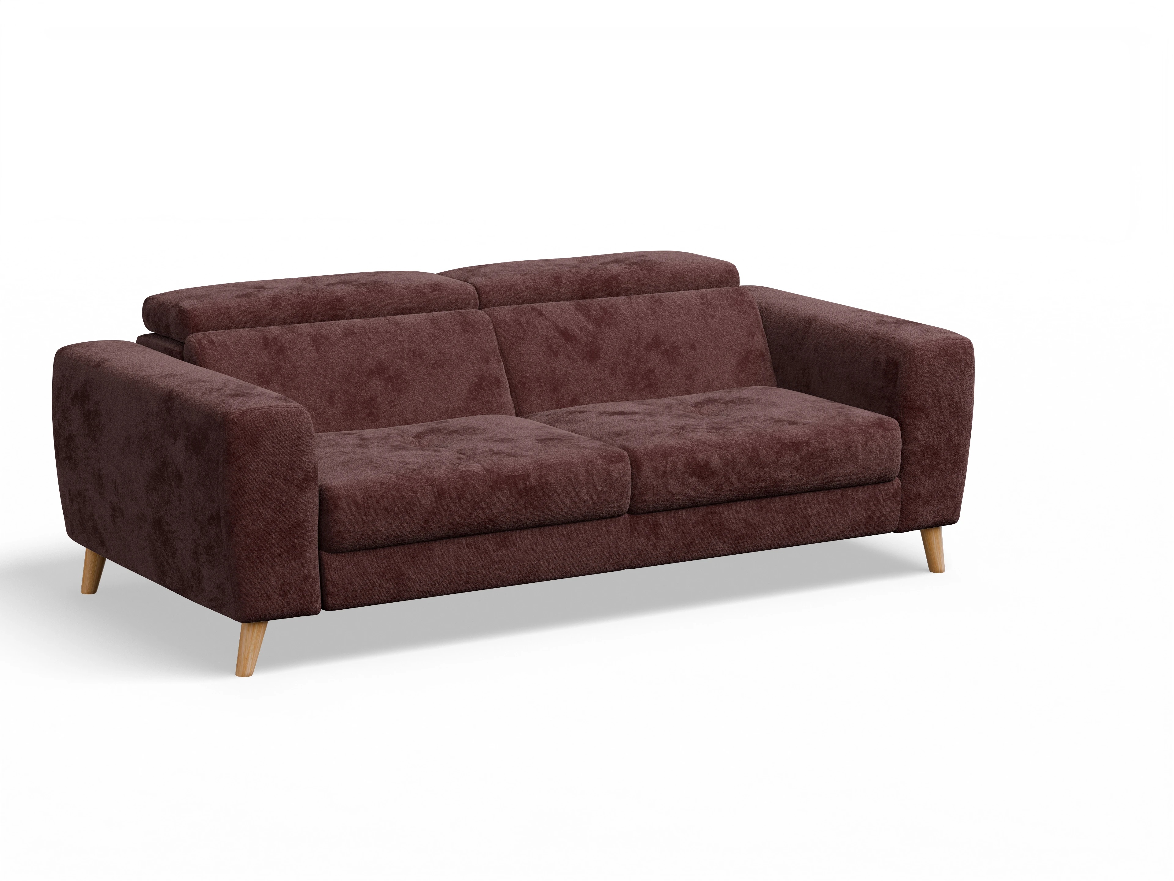Ansicht des Produktes Capua 3-Sitzer Sofa in Stoff Rot
