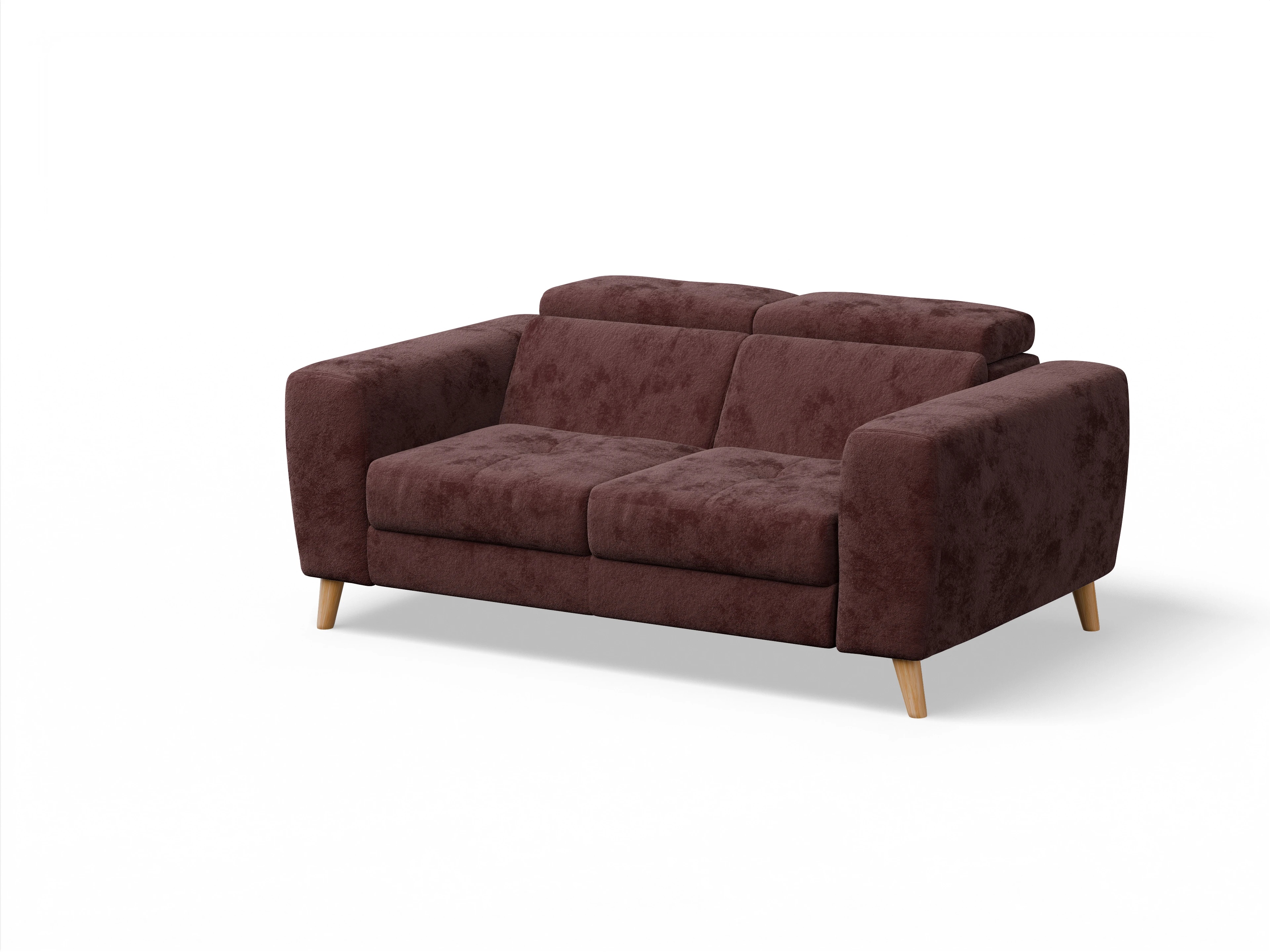 Ansicht des Produktes Capua 2-Sitzer Sofa in Stoff Rot