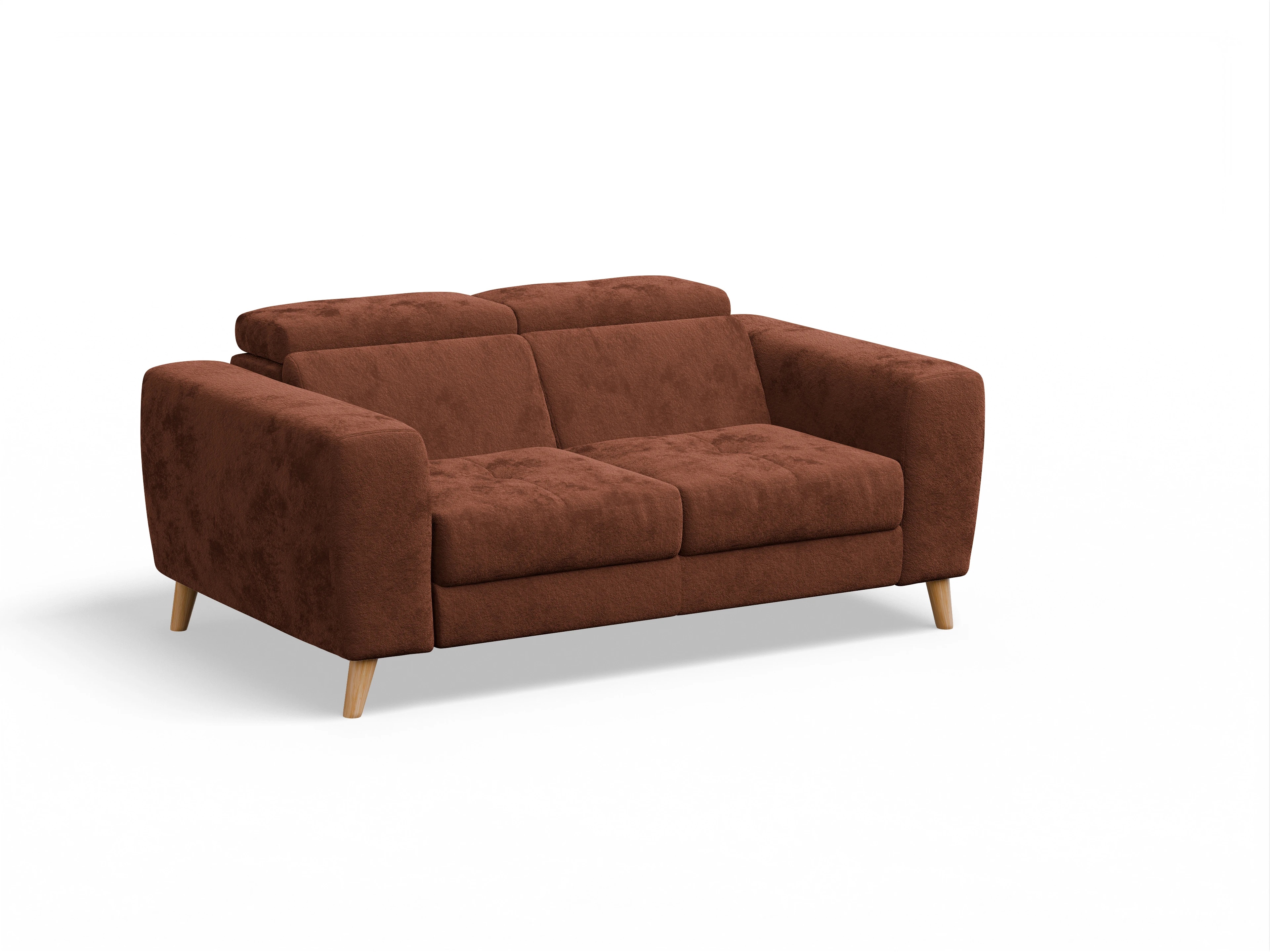 Ansicht des Produktes Capua 2-Sitzer Sofa in Stoff Rot