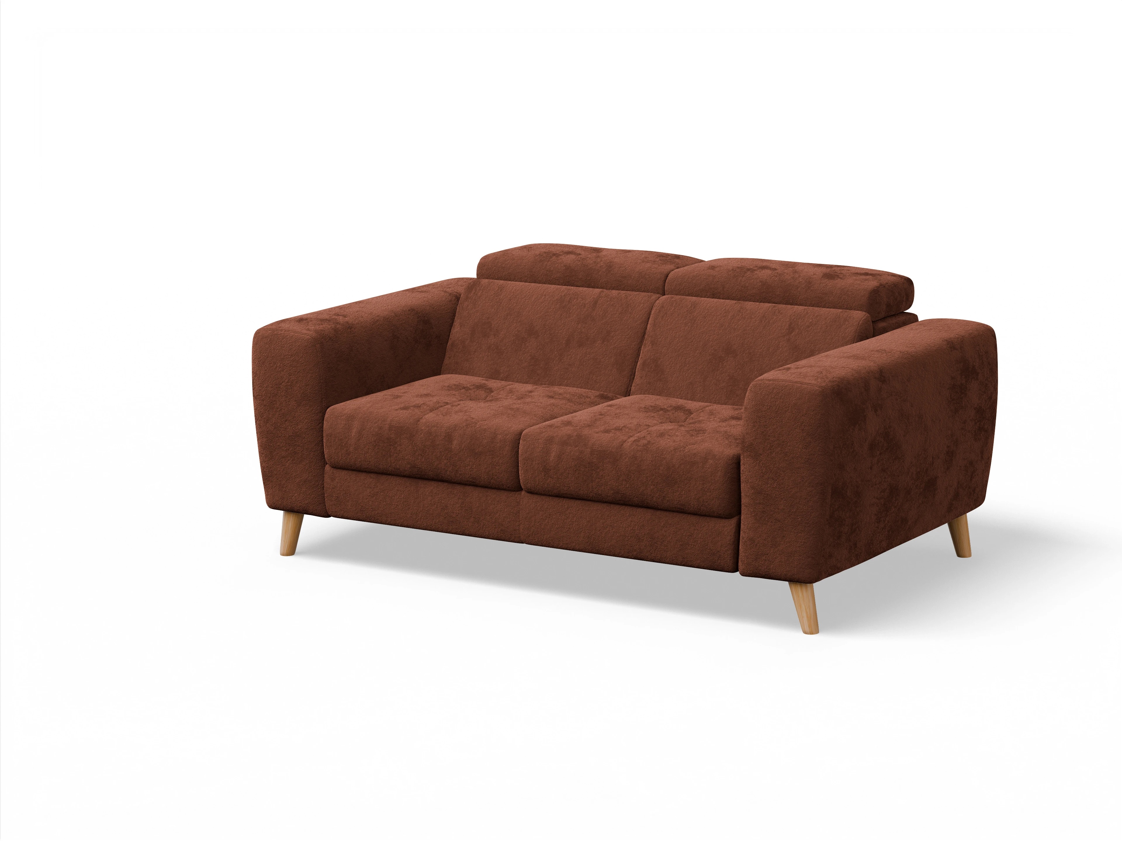 Ansicht des Produktes Capua 2-Sitzer Sofa in Stoff Rot