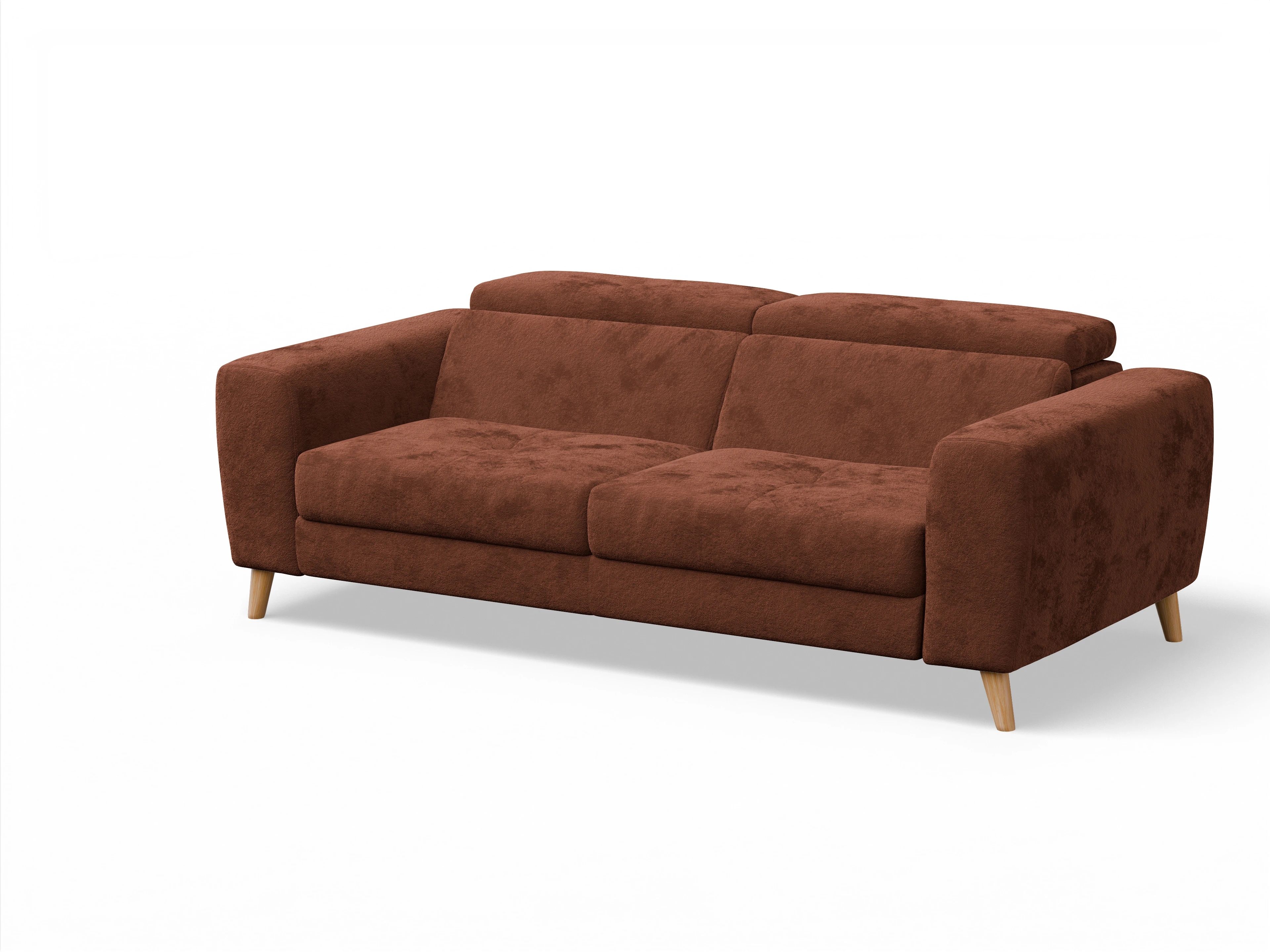 Ansicht des Produktes Capua 3-Sitzer Sofa in Stoff Rot