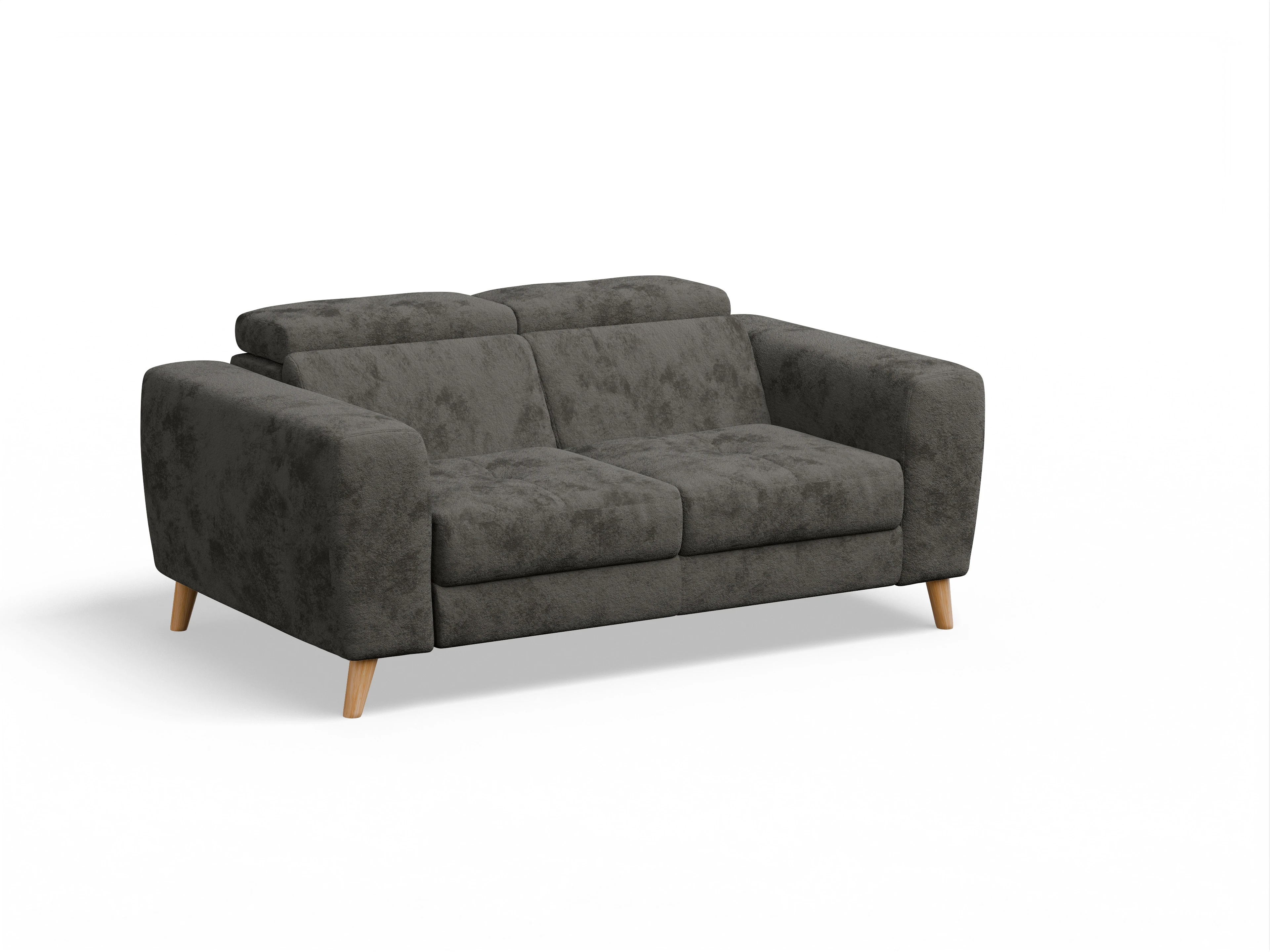 Ansicht des Produktes Capua 2-Sitzer Sofa in Stoff Braun