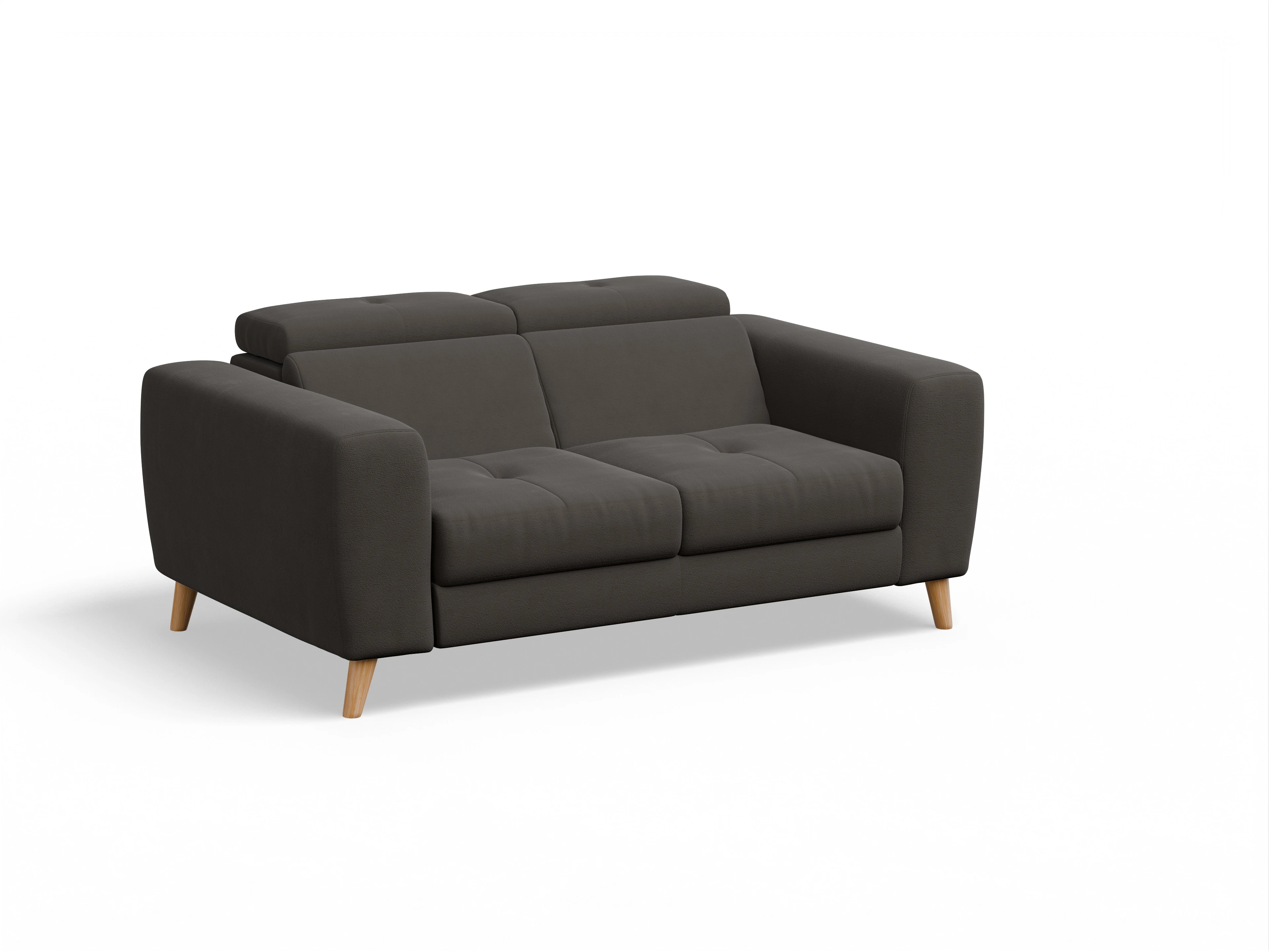 Ansicht des Produktes Capua 2-Sitzer Sofa in Stoff Braun