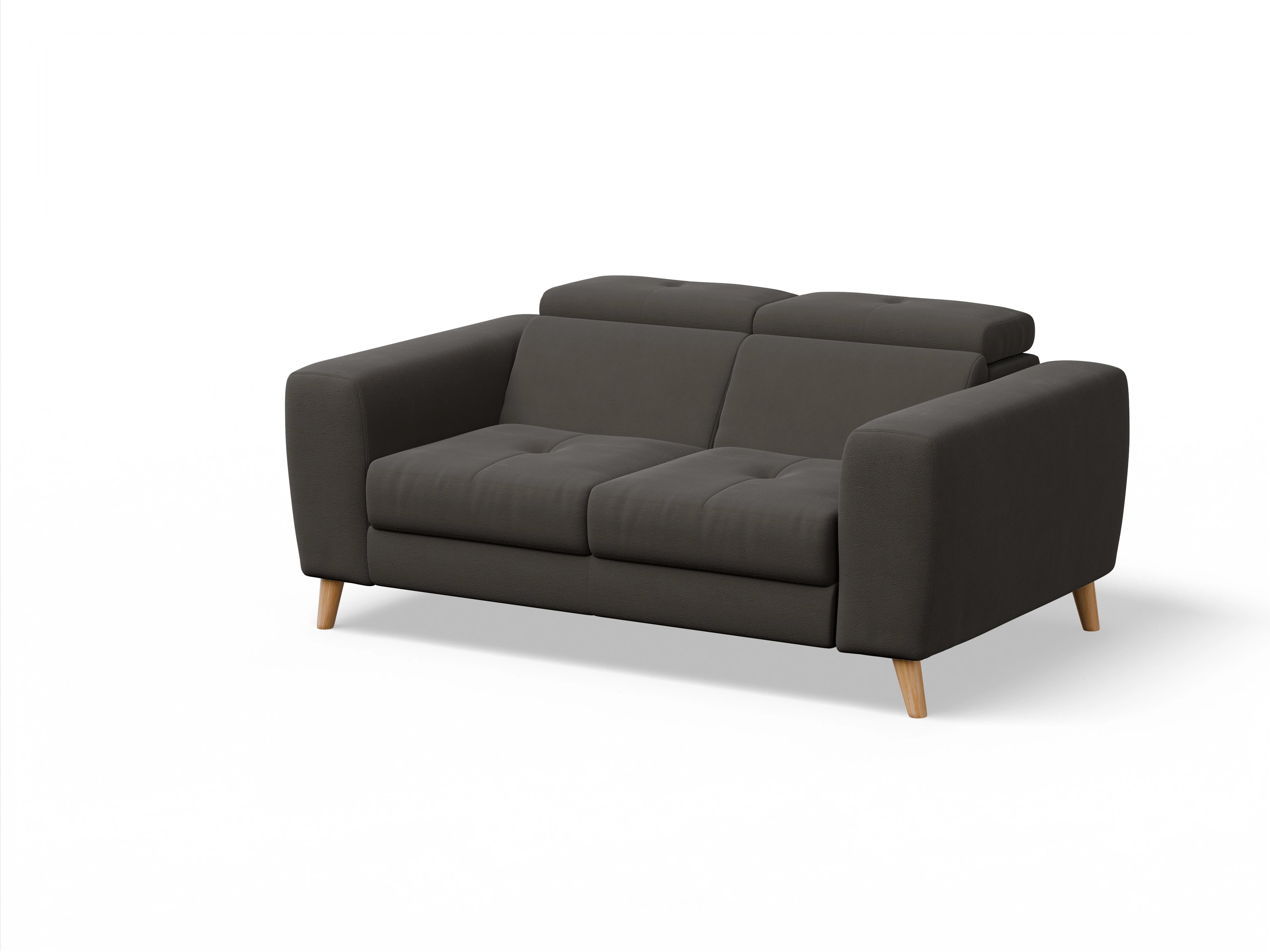 Ansicht des Produktes Capua 2-Sitzer Sofa in Stoff Braun