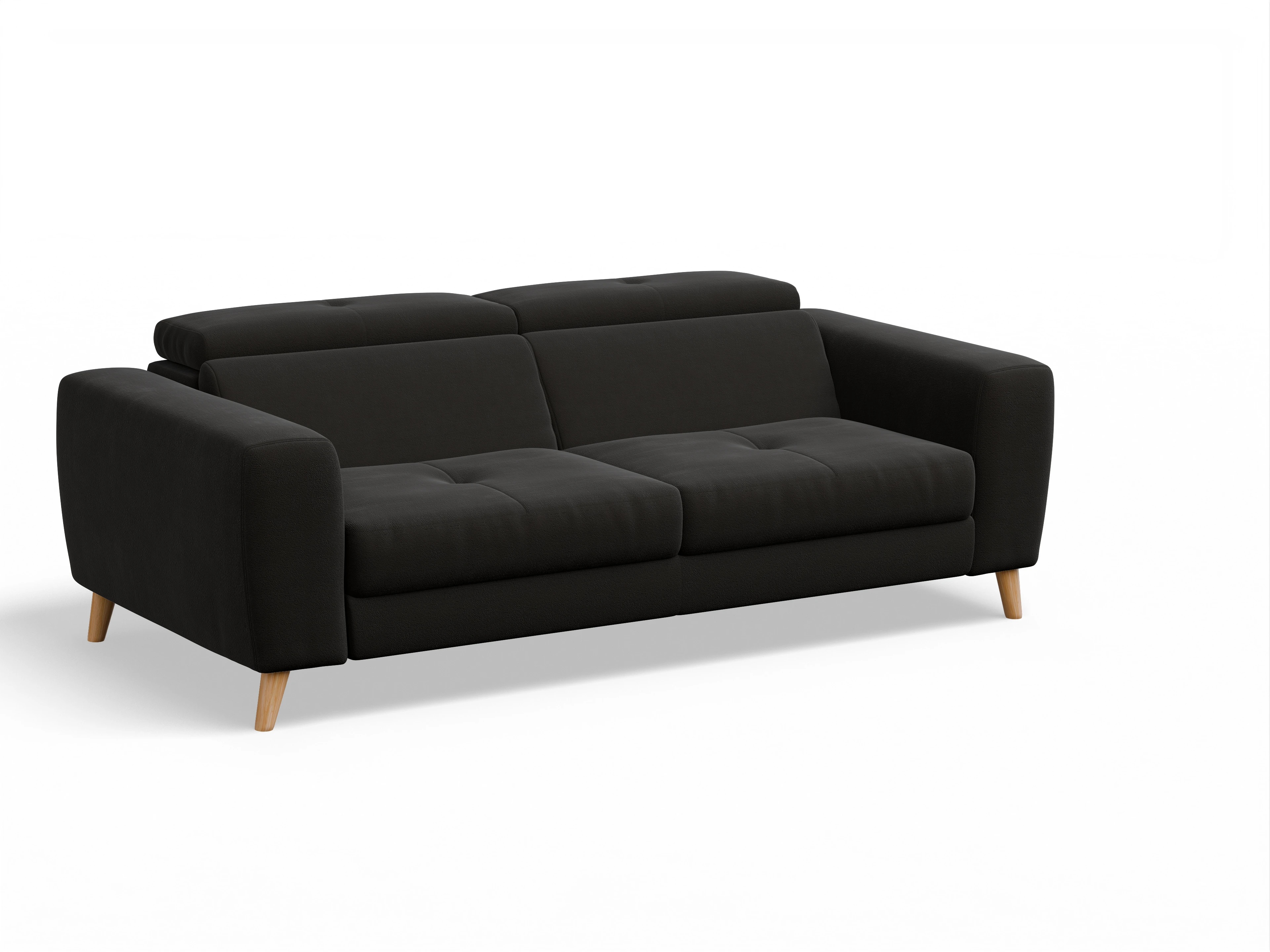 Ansicht des Produktes Capua 3-Sitzer Sofa in Stoff Braun