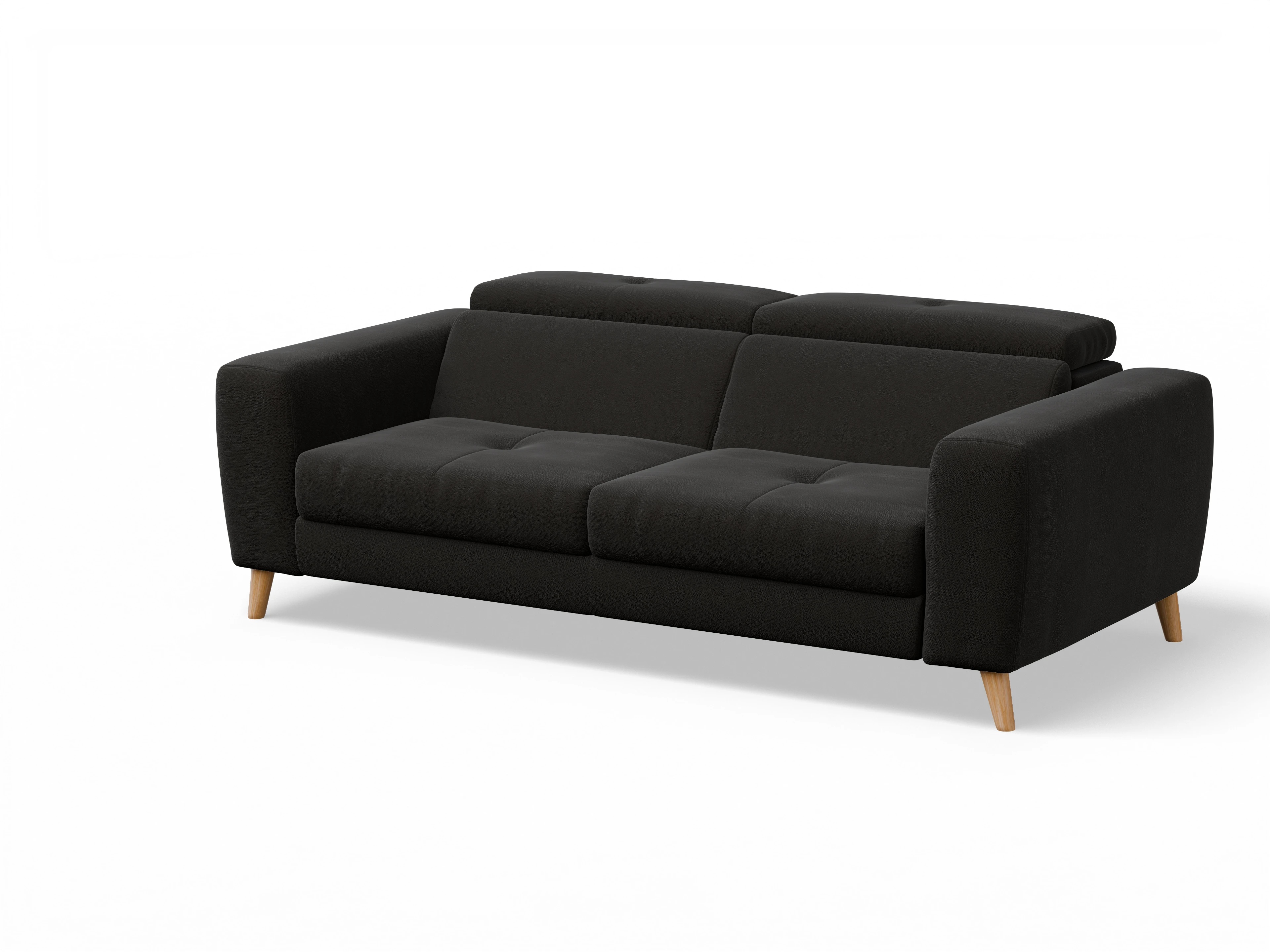 Ansicht des Produktes Capua 3-Sitzer Sofa in Stoff Braun