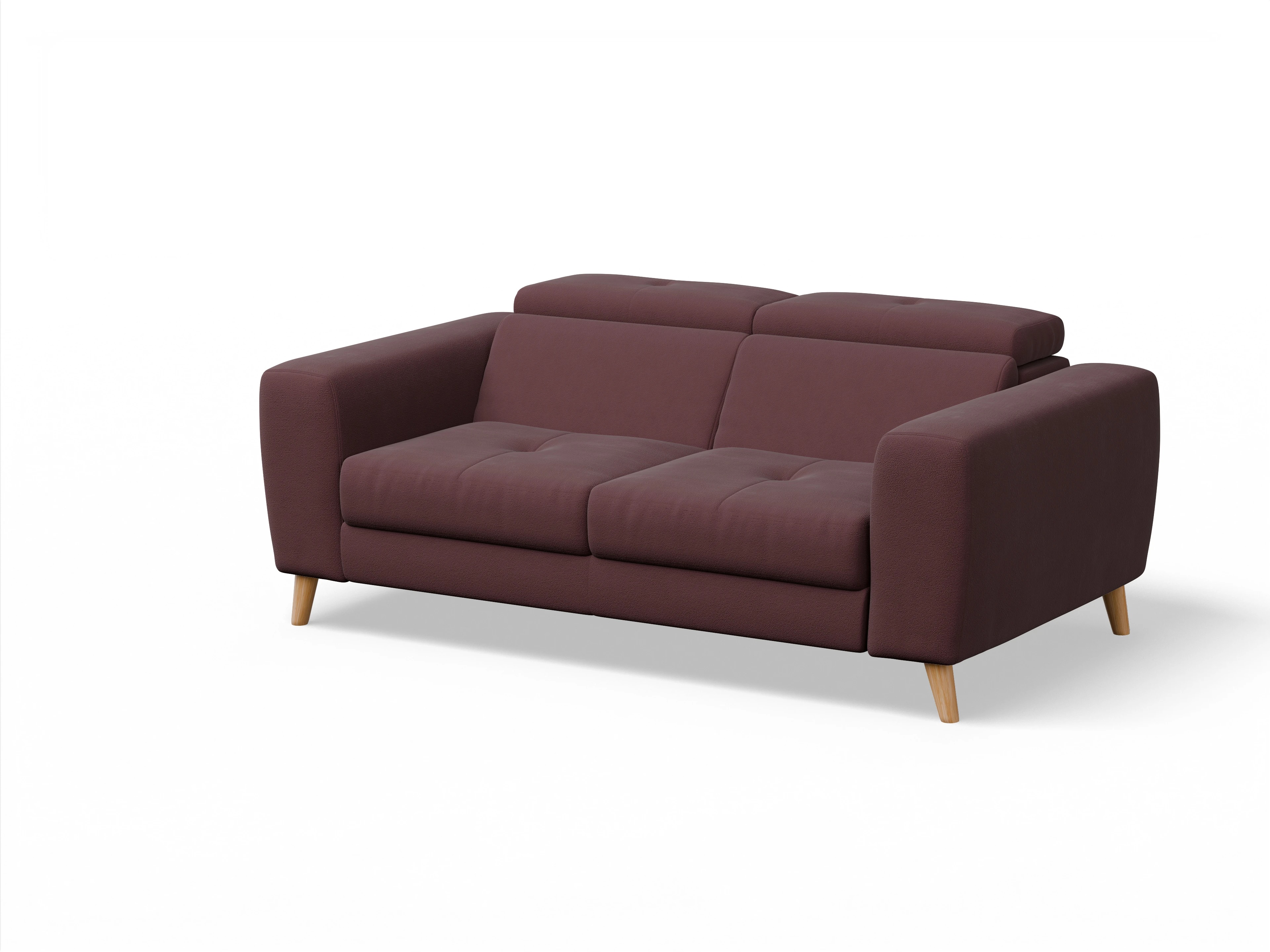 Ansicht des Produktes Capua 2,5-Sitzer Sofa in Stoff Rot