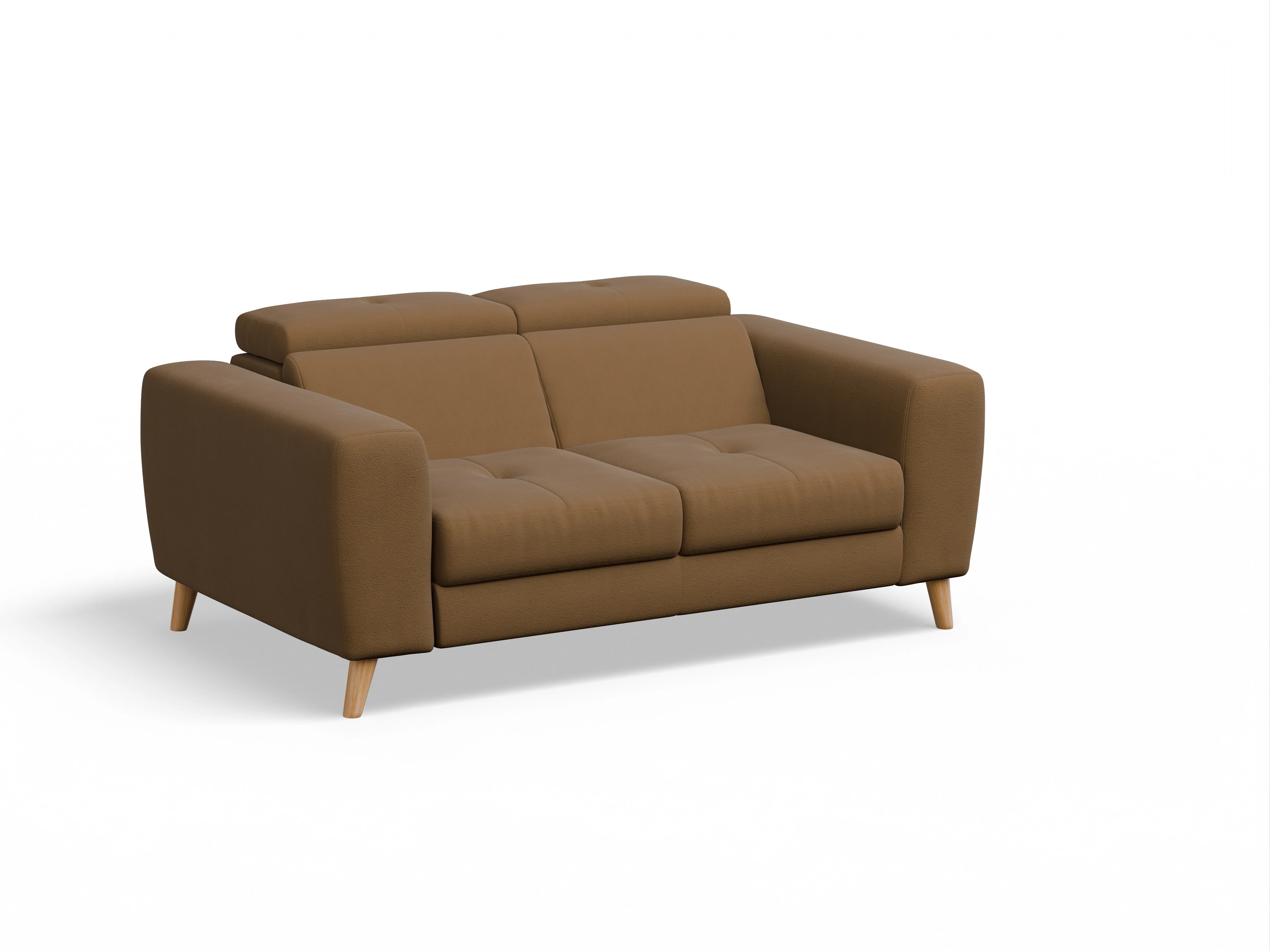 Ansicht des Produktes Capua 2-Sitzer Sofa in Stoff Gelb