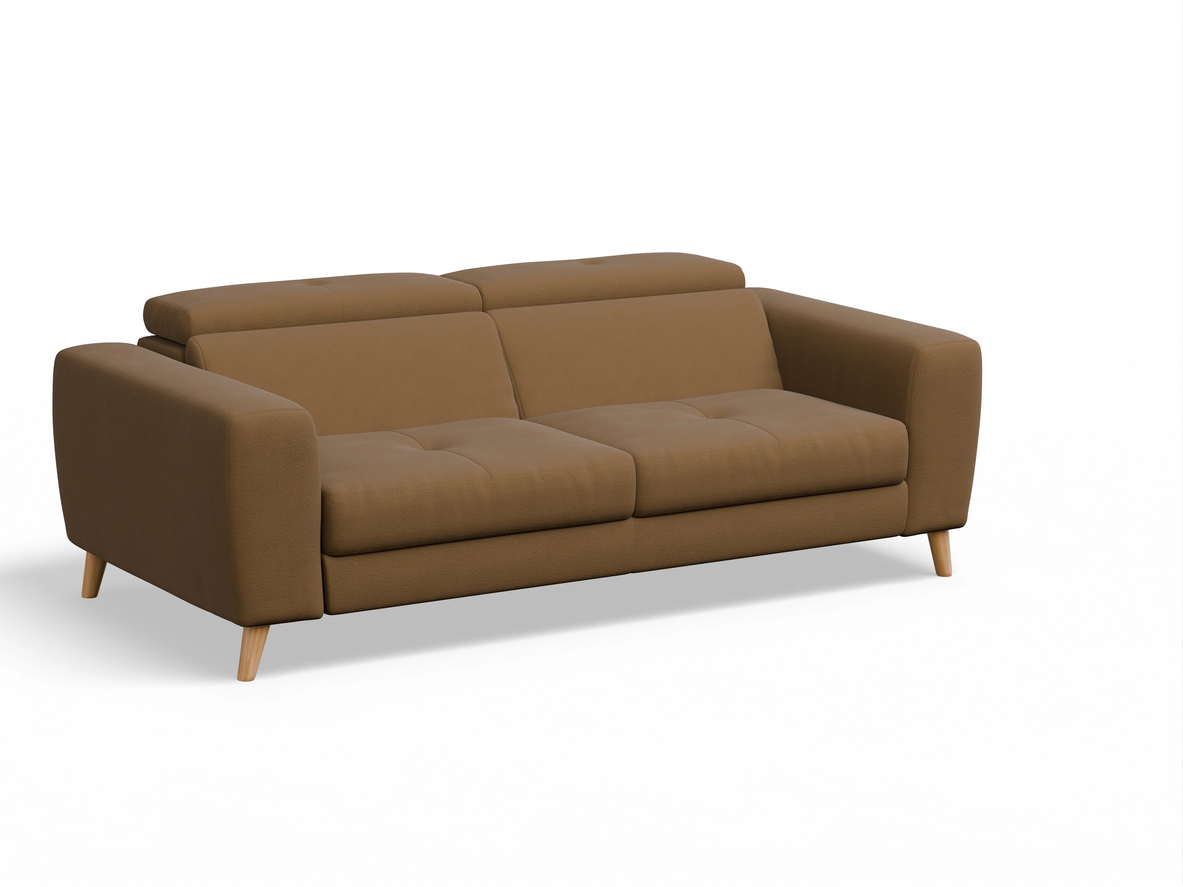 Ansicht des Produktes Capua 3-Sitzer Sofa in Stoff Gelb