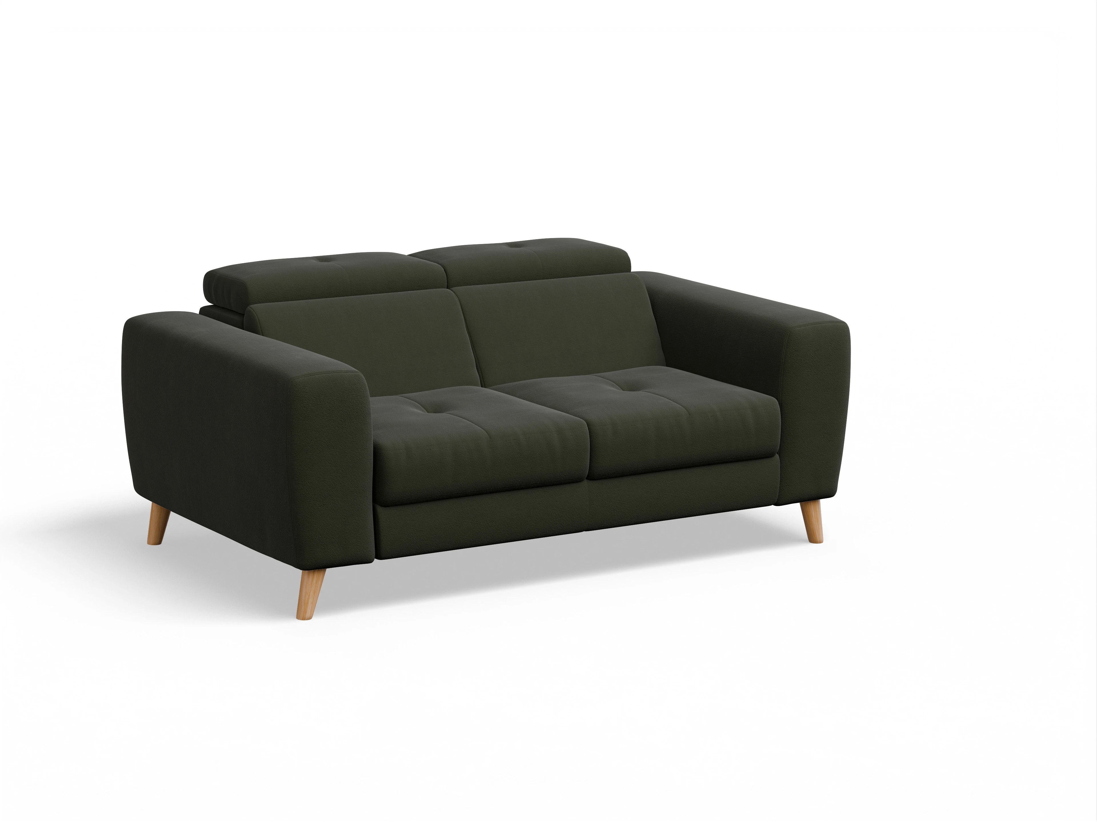 Ansicht des Produktes Capua 2-Sitzer Sofa in Stoff Grün