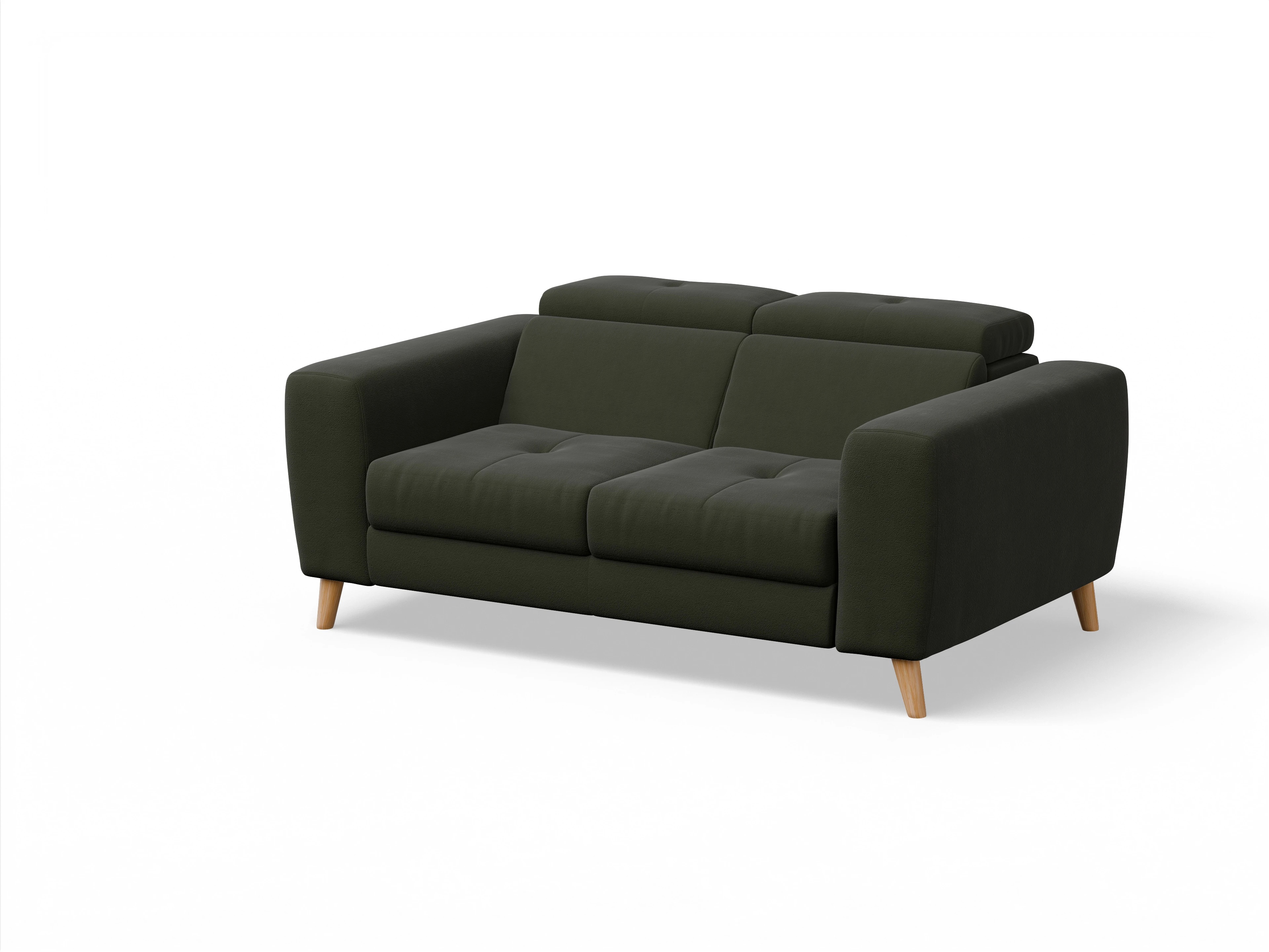 Ansicht des Produktes Capua 2-Sitzer Sofa in Stoff Grün