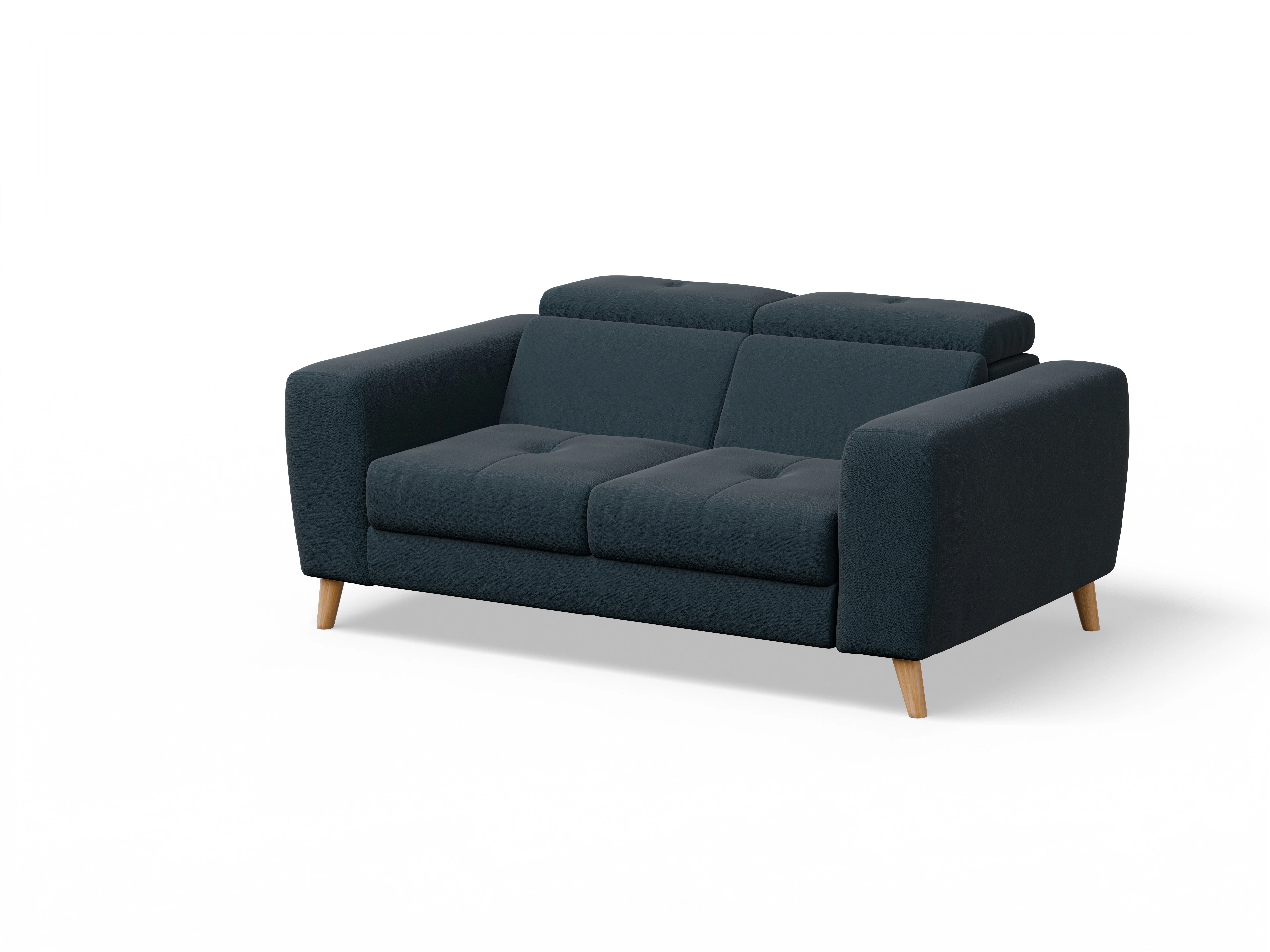 Ansicht des Produktes Capua 2-Sitzer Sofa in Stoff Blau