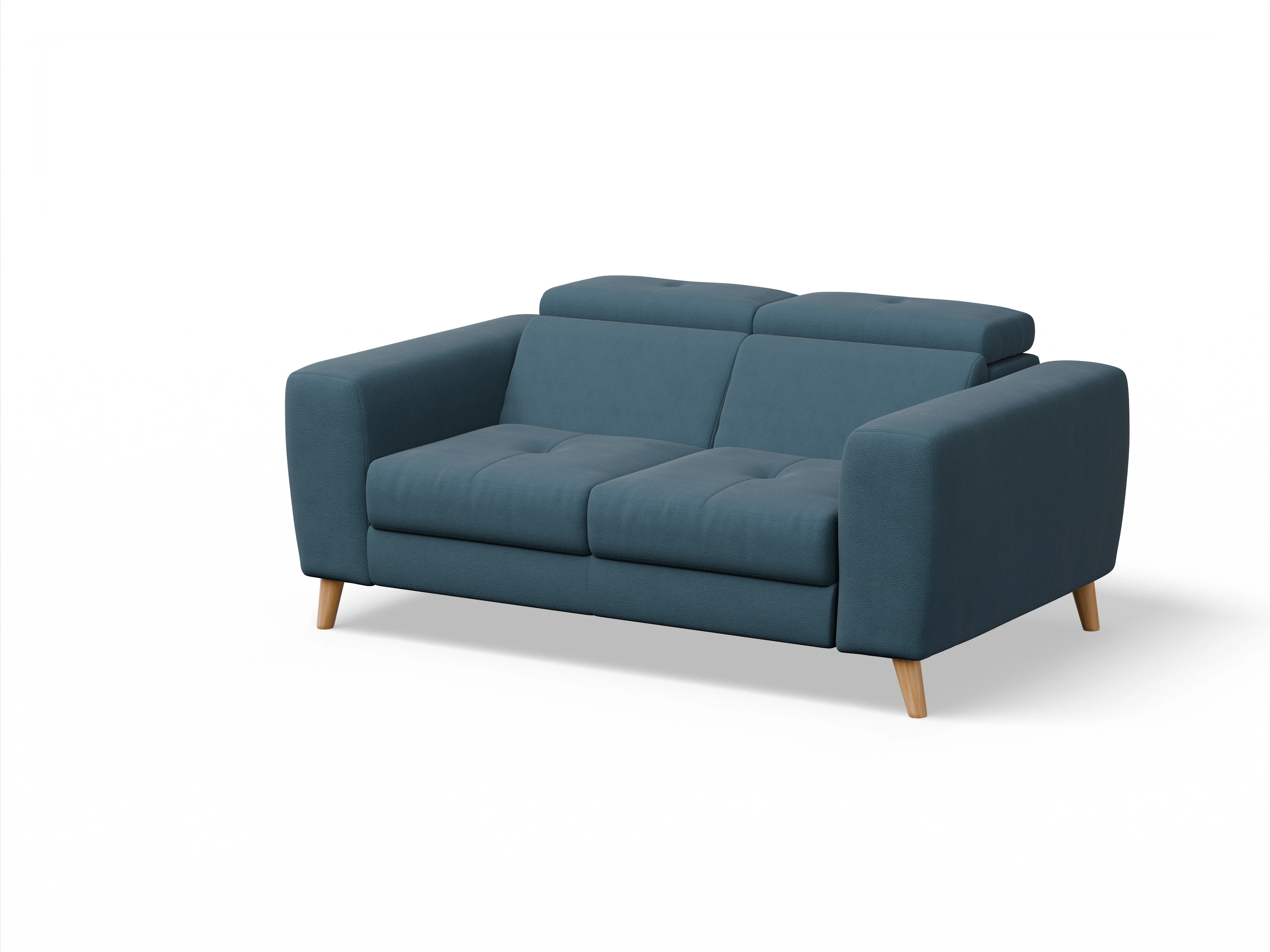 Ansicht des Produktes Capua 2-Sitzer Sofa in Stoff Blau