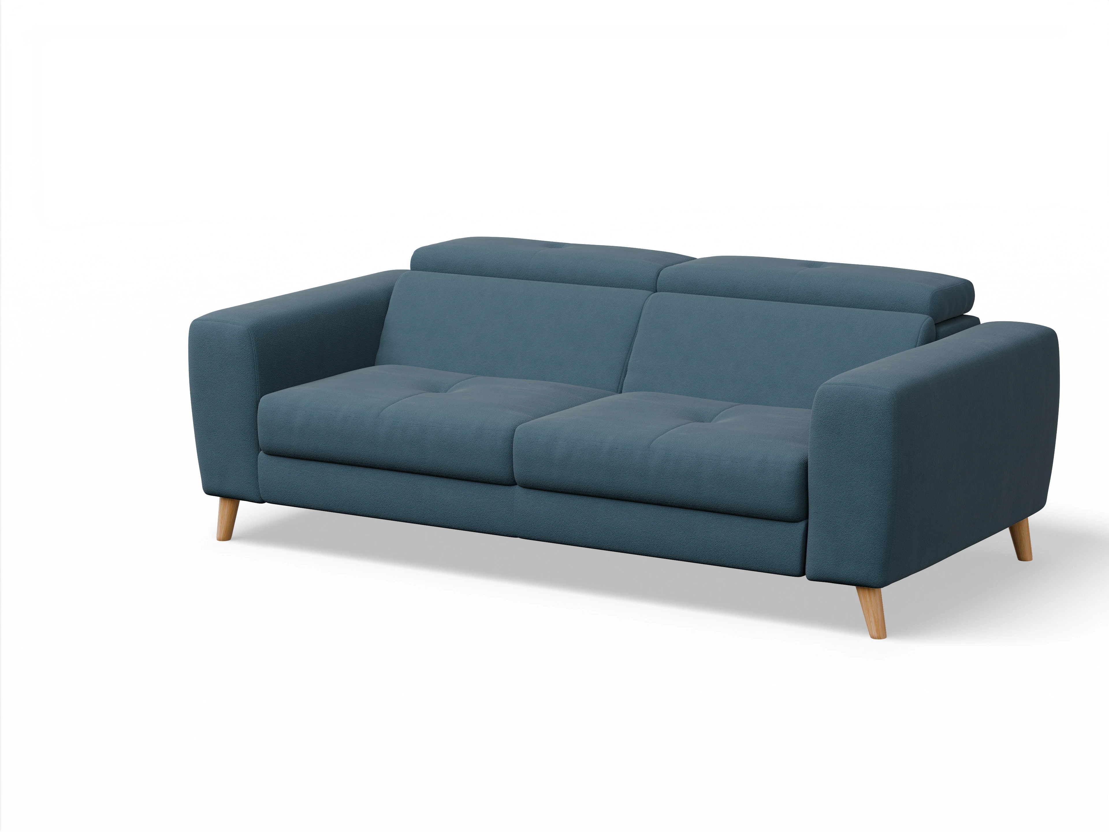 Ansicht des Produktes Capua 3-Sitzer Sofa in Stoff Blau